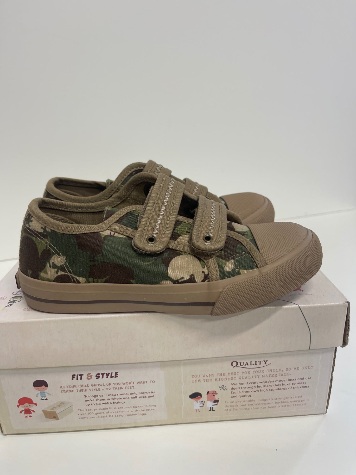 Fabulous Start-Rite camo Troy Sneakers EUR 31 Khaki Camo CW671
