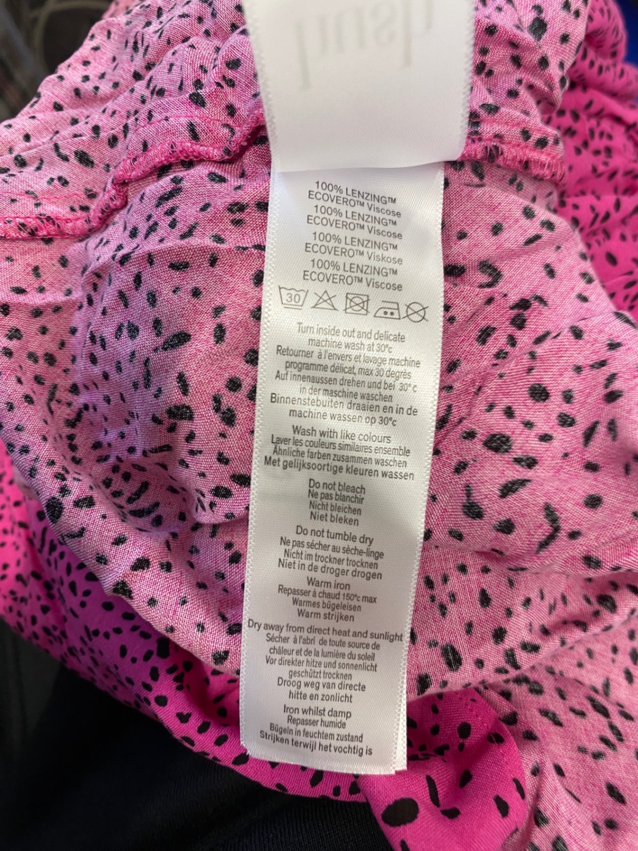 Fabulous Hush Midi Dress Kensington UK 14 Pink spotted CM571