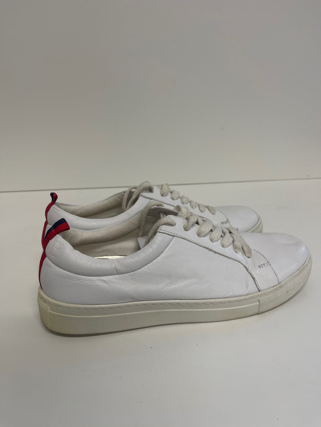 Fabulous Boden leather classic Sneakers Uk7 White CM571