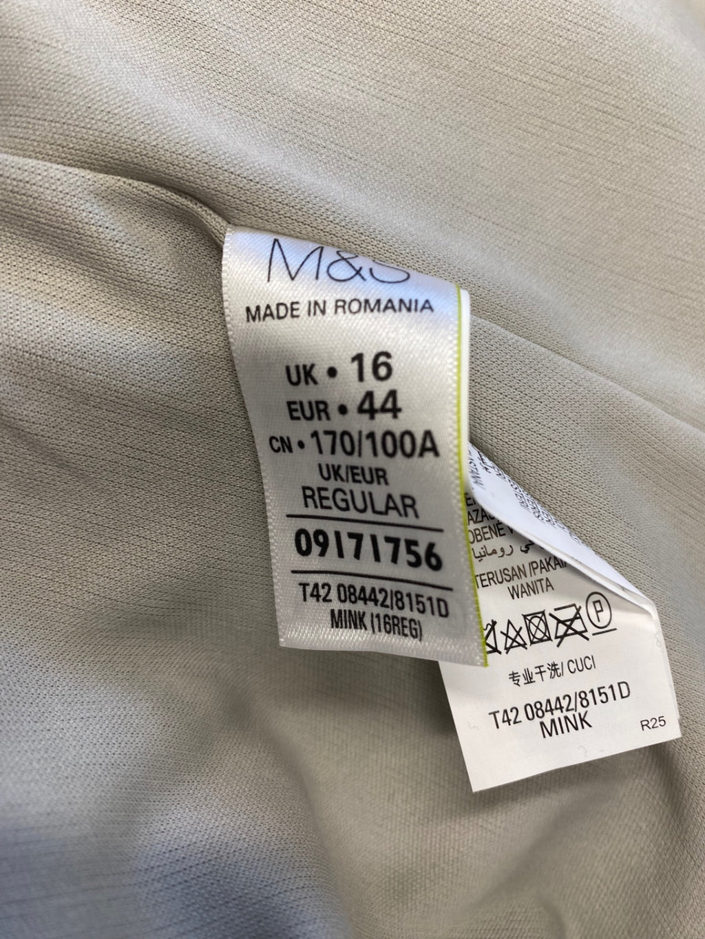 Fabulous M&S Midi Dress UK 16 silver sequins CM571