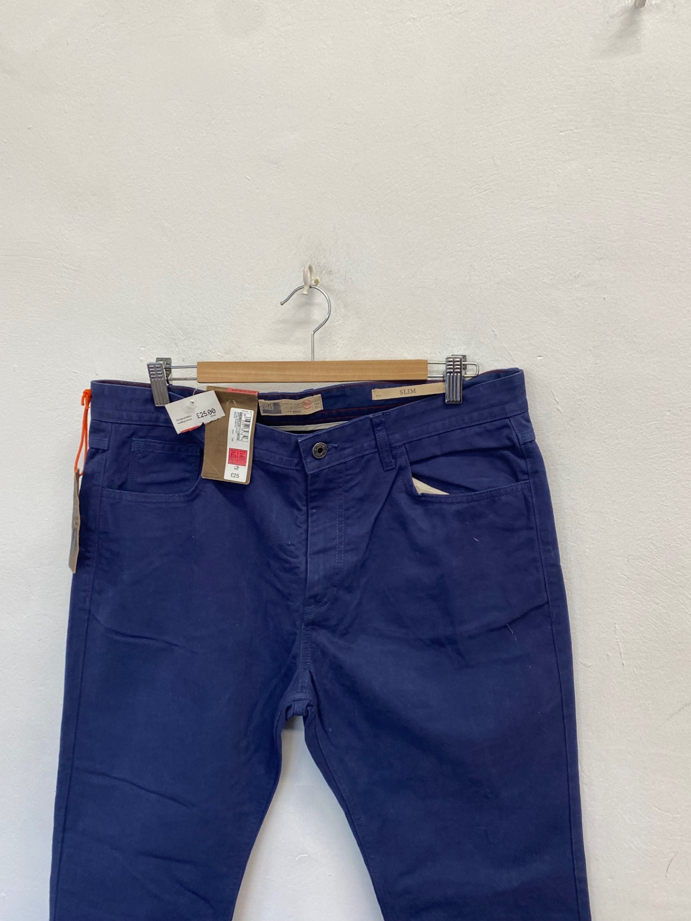 Fabulous North coast Skinny trousers W36" Blue CM571