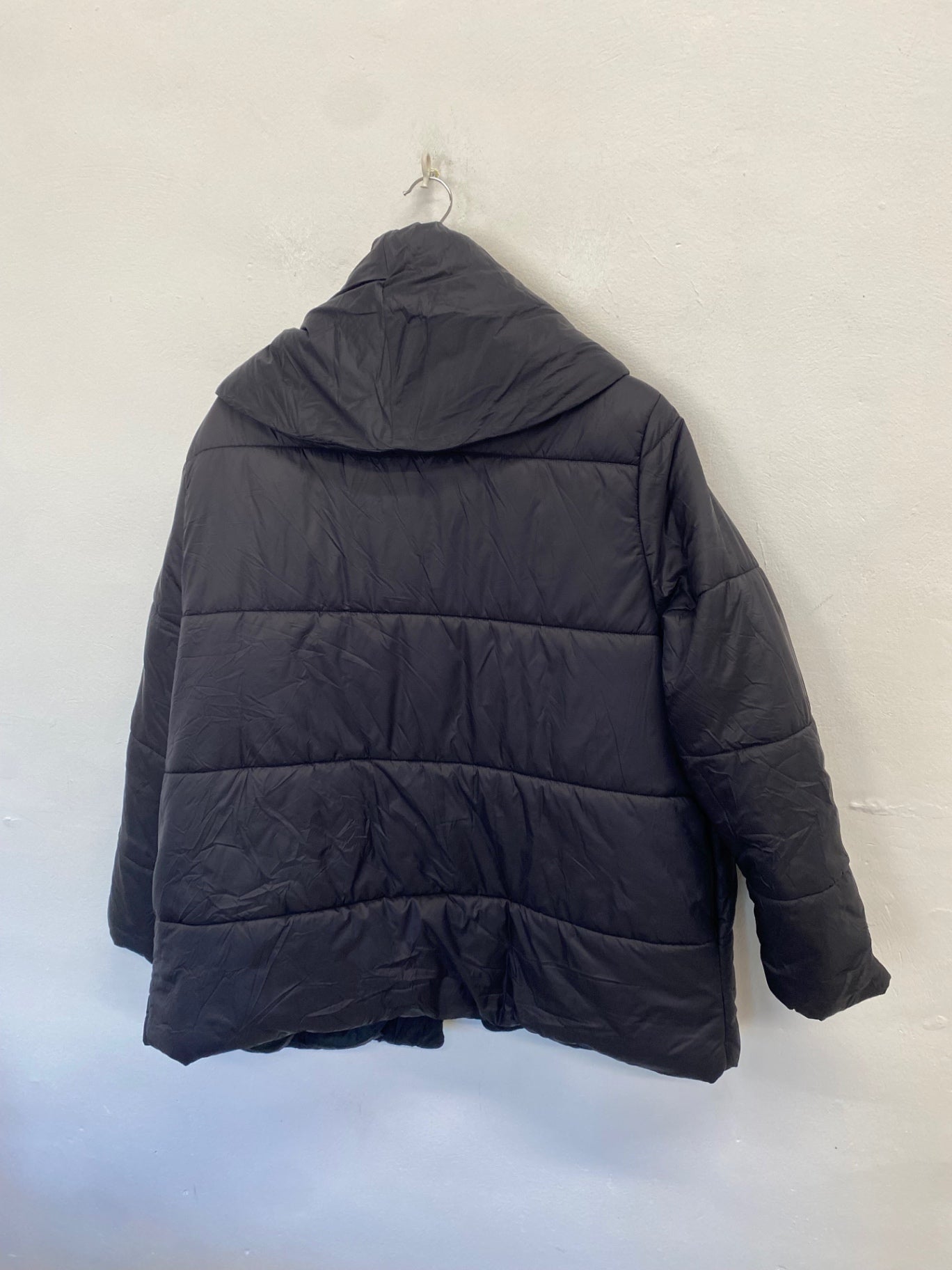 Fabulous John Lewis Puffer Jacket UK 16 Black CM571