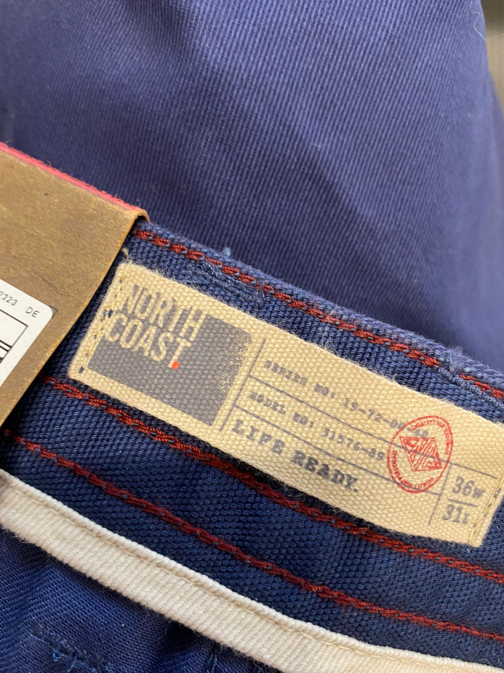 Fabulous North coast Skinny trousers W36" Blue CM571