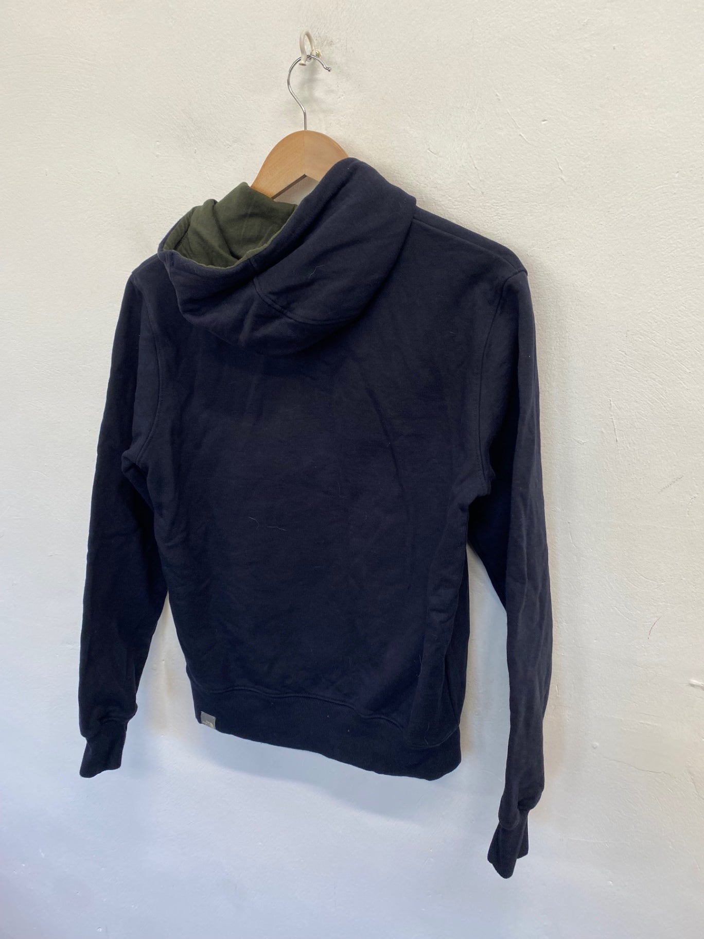 Fabulous The North Face Hoodie UK S Black khaki CM571