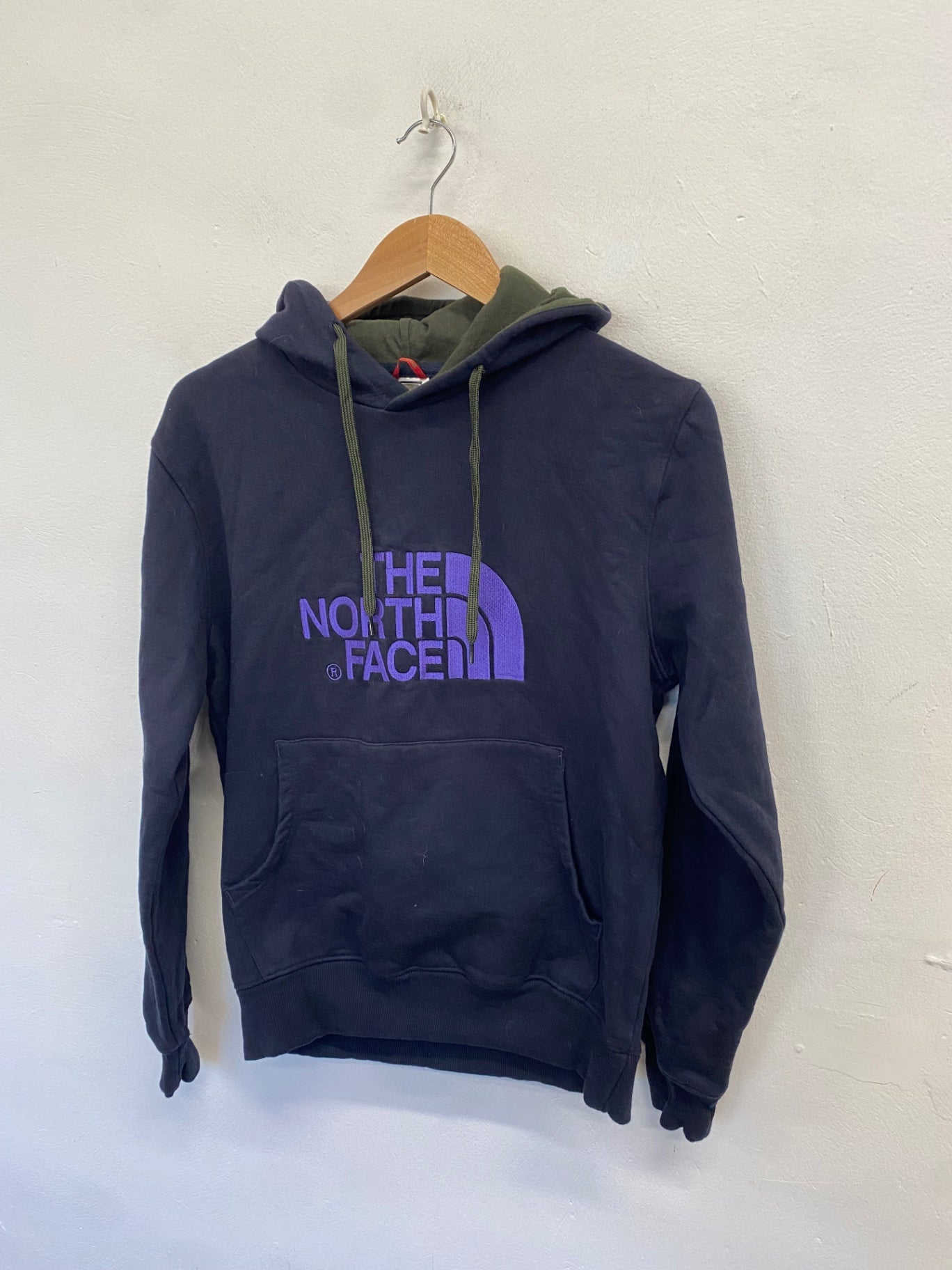 Fabulous The North Face Hoodie UK S Black khaki CM571
