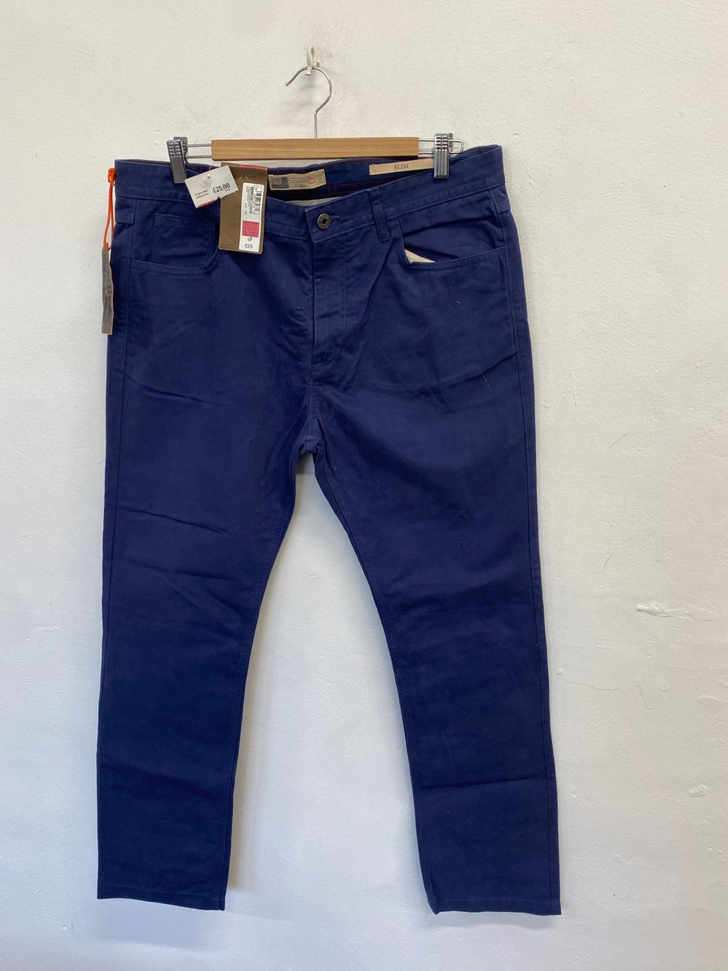Fabulous North coast Skinny trousers W36" Blue CM571