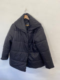 Fabulous John Lewis Puffer Jacket UK 16 Black CM571