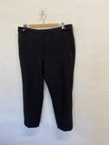 Fabulous Next Tailored trousers uk 16 Black office CM571