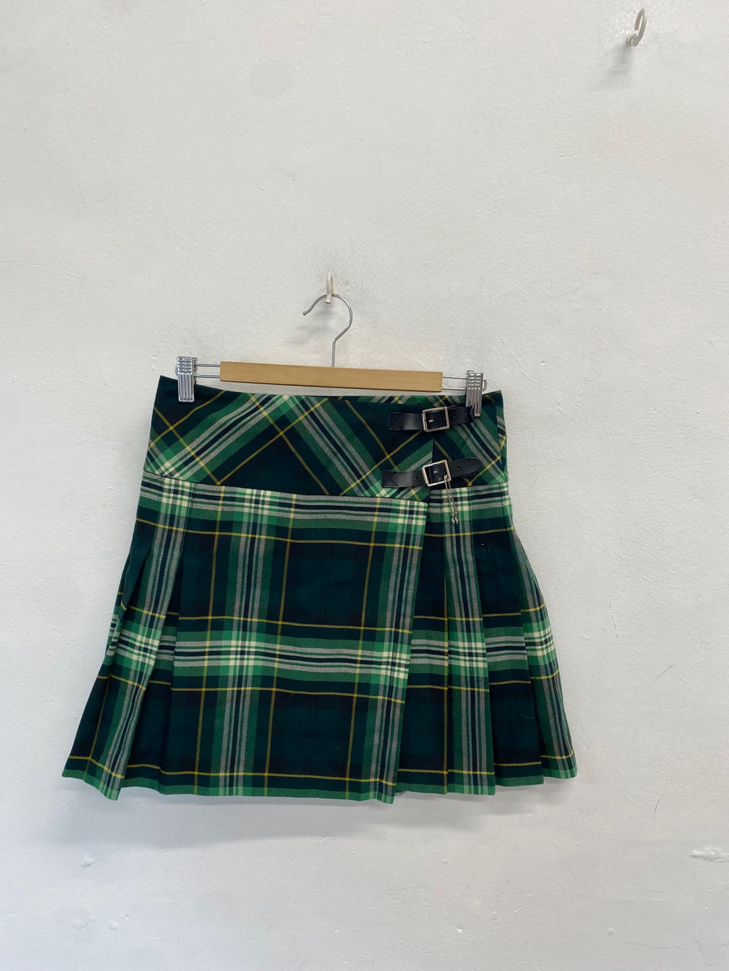 Fabulous The Kilt Tartan Kilt UK 12 Green KG557