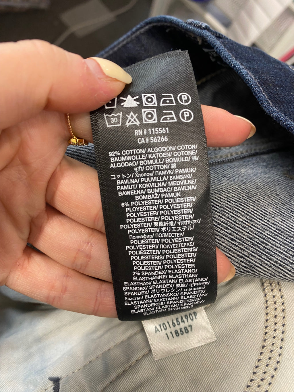 Fabulous 7 for all mankind adrien Jeans W30" Dark Blue KP573