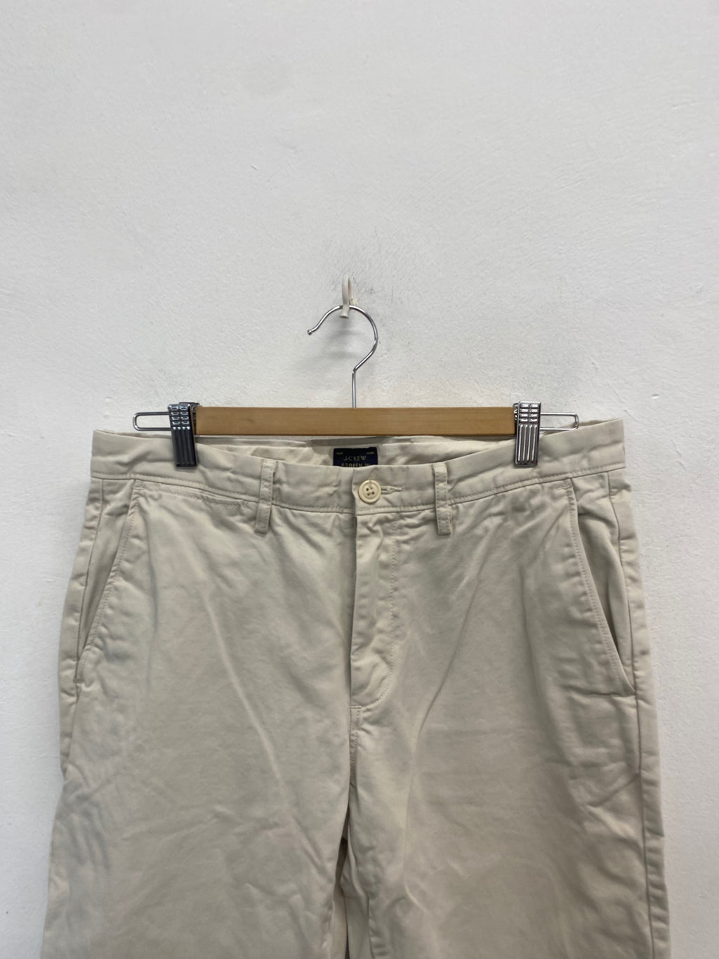 Fabulous J.Crew Broken In Chino Trousers W31" L30” Beige KP573