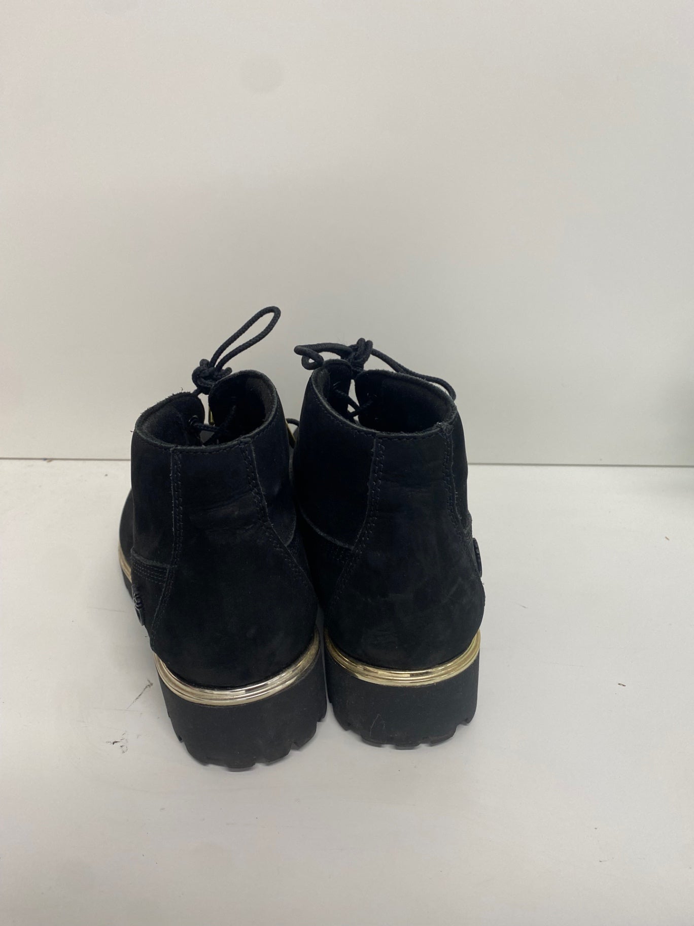 Fabulous Timberland slim Nellie suede Boots Uk 7 Black JC575