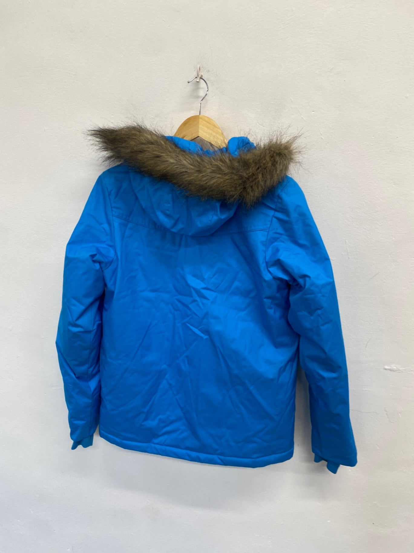 Fabulous MEC Ski Jacket Age 14 Blue hooded KP573