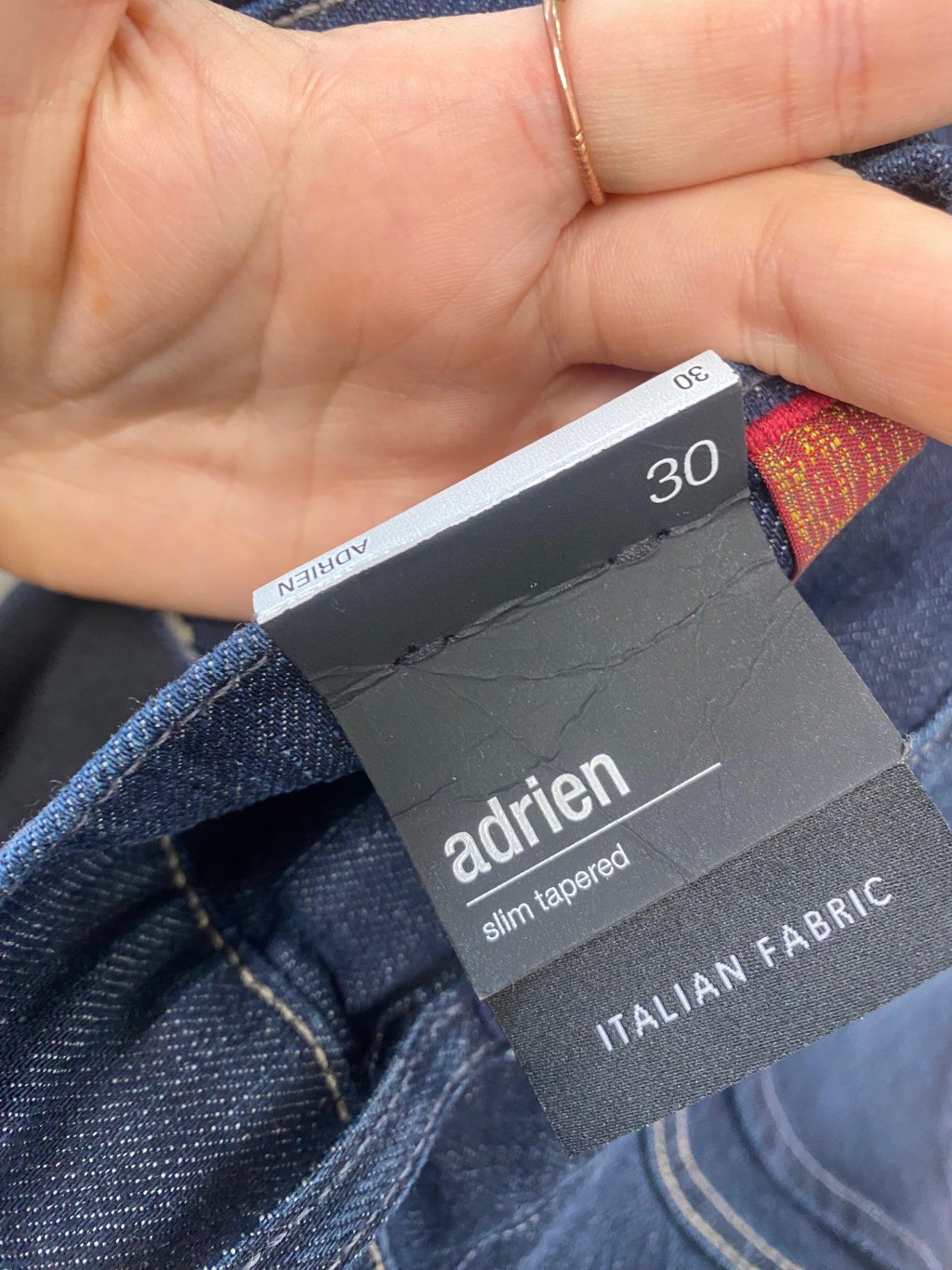 Fabulous 7 for all mankind adrien Jeans W30" Dark Blue KP573