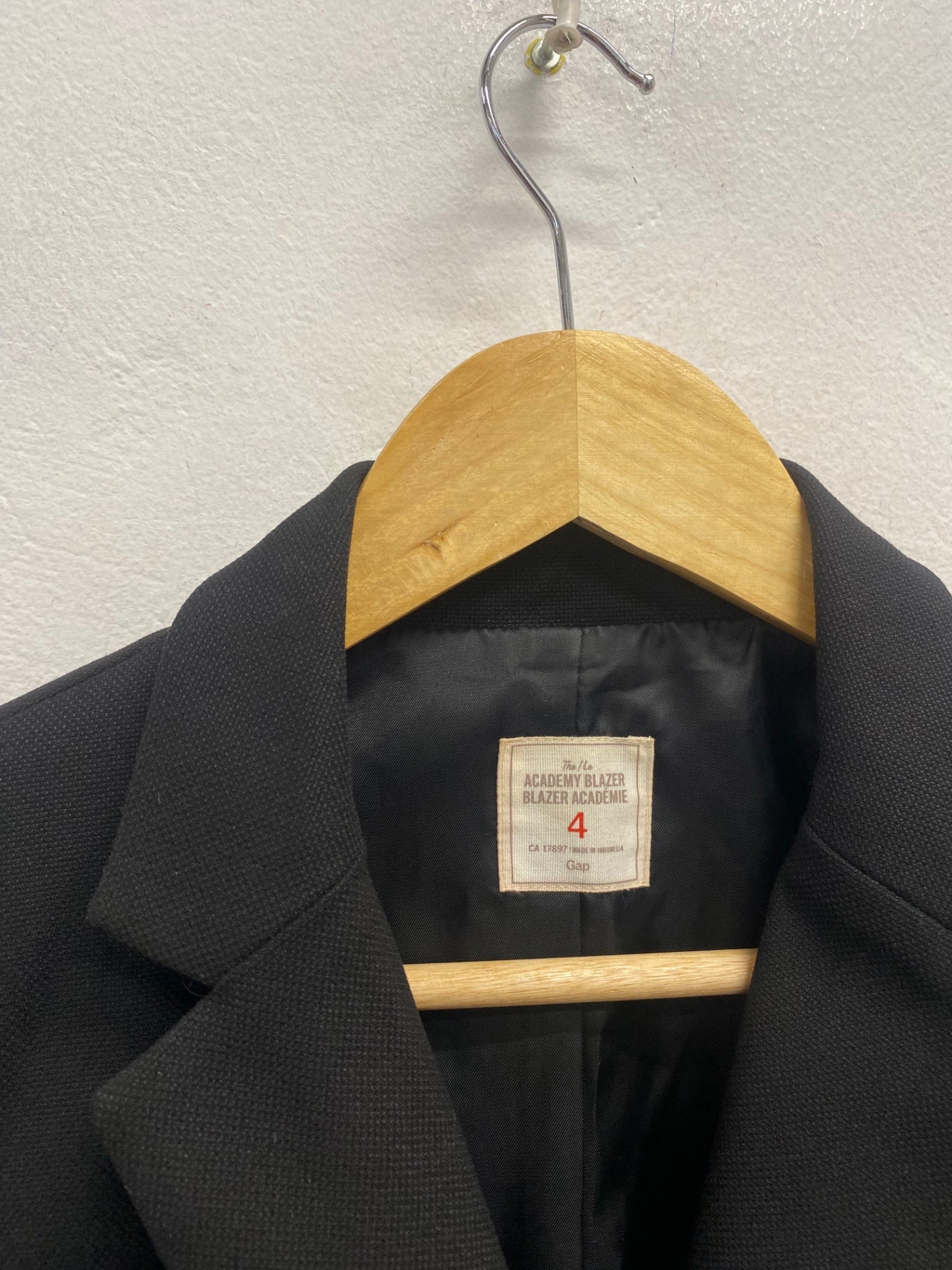 Fabulous Gap Blazer UK 8 Black formal KP573