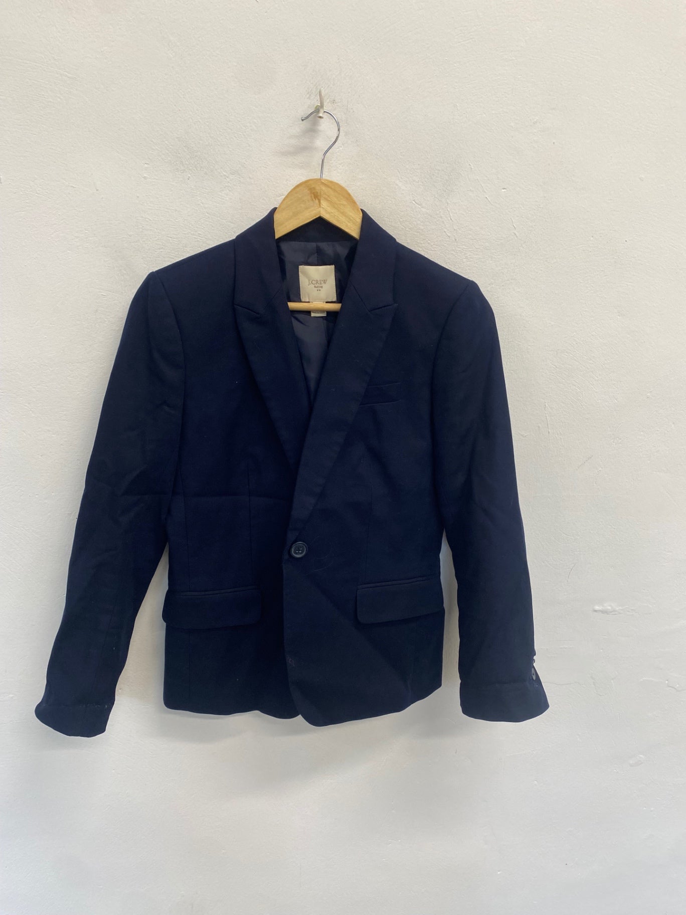 Fabulous J.Crew Blazer UK 8 Navy Blue KP573