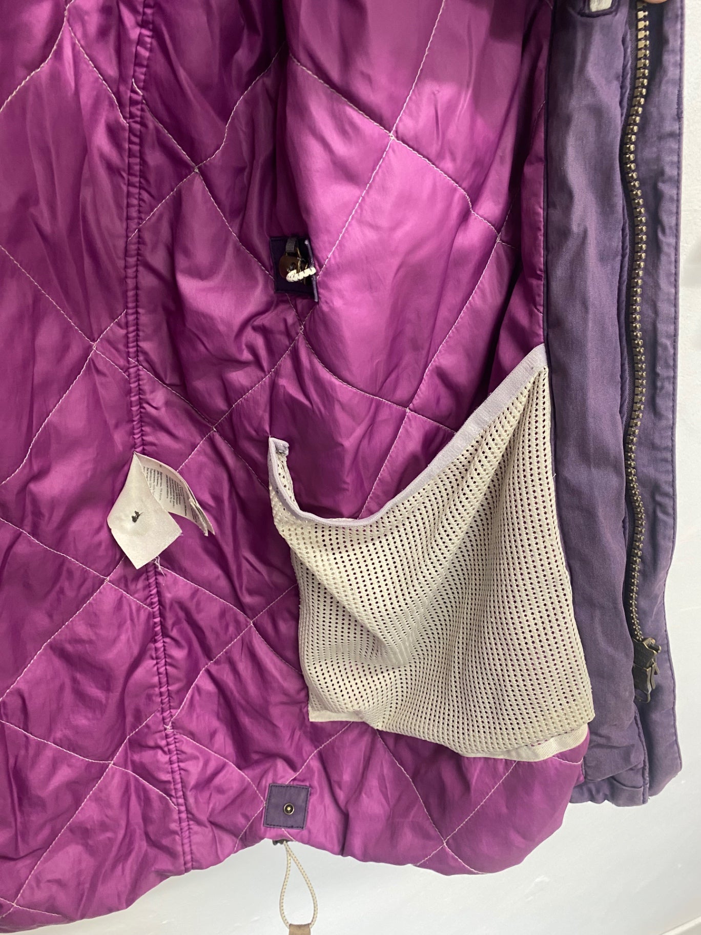 Fabulous Didriksons 1913 Parka Jacket StormSystem UK10 Purple KO576
