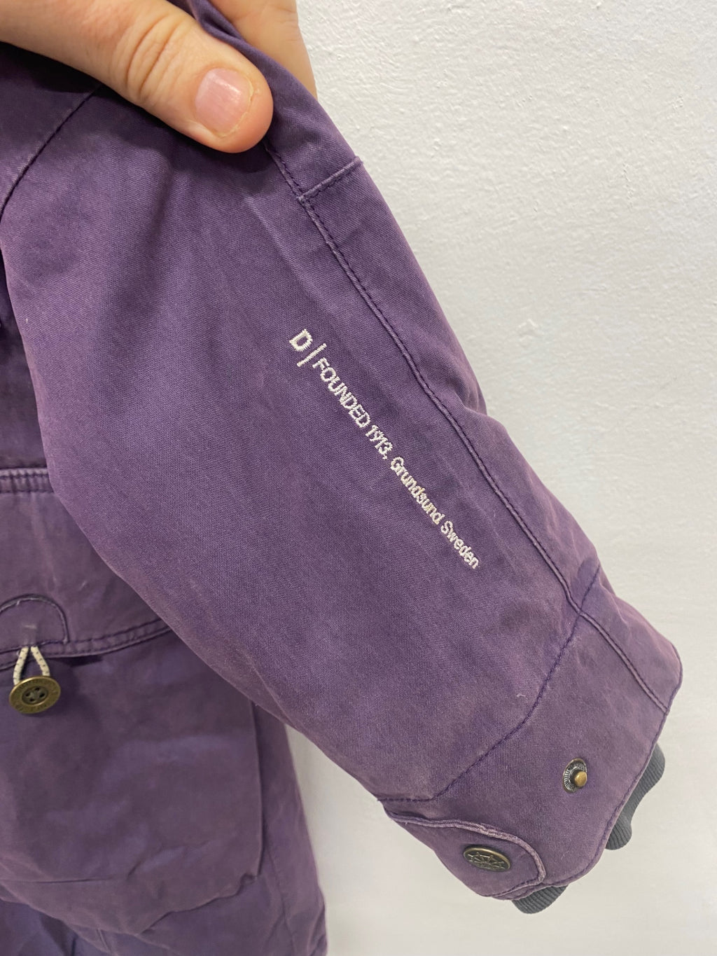 Fabulous Didriksons 1913 Parka Jacket StormSystem UK10 Purple KO576