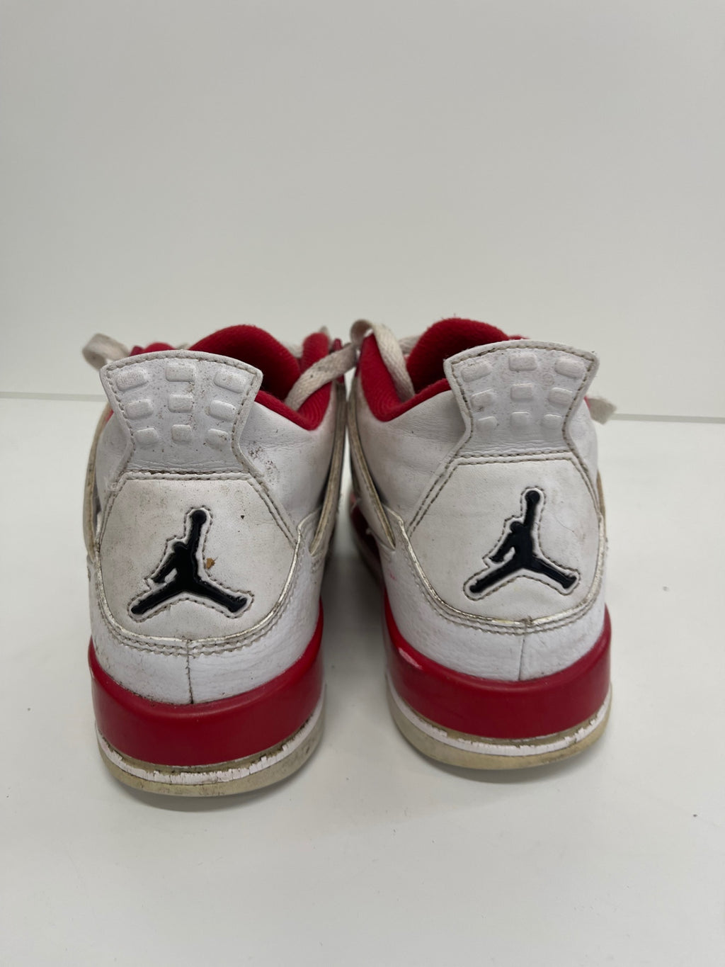 Fabulous Nike Air Jordan 4 ‘alternative 89’ Sneakers Uk6 Red and White JP001