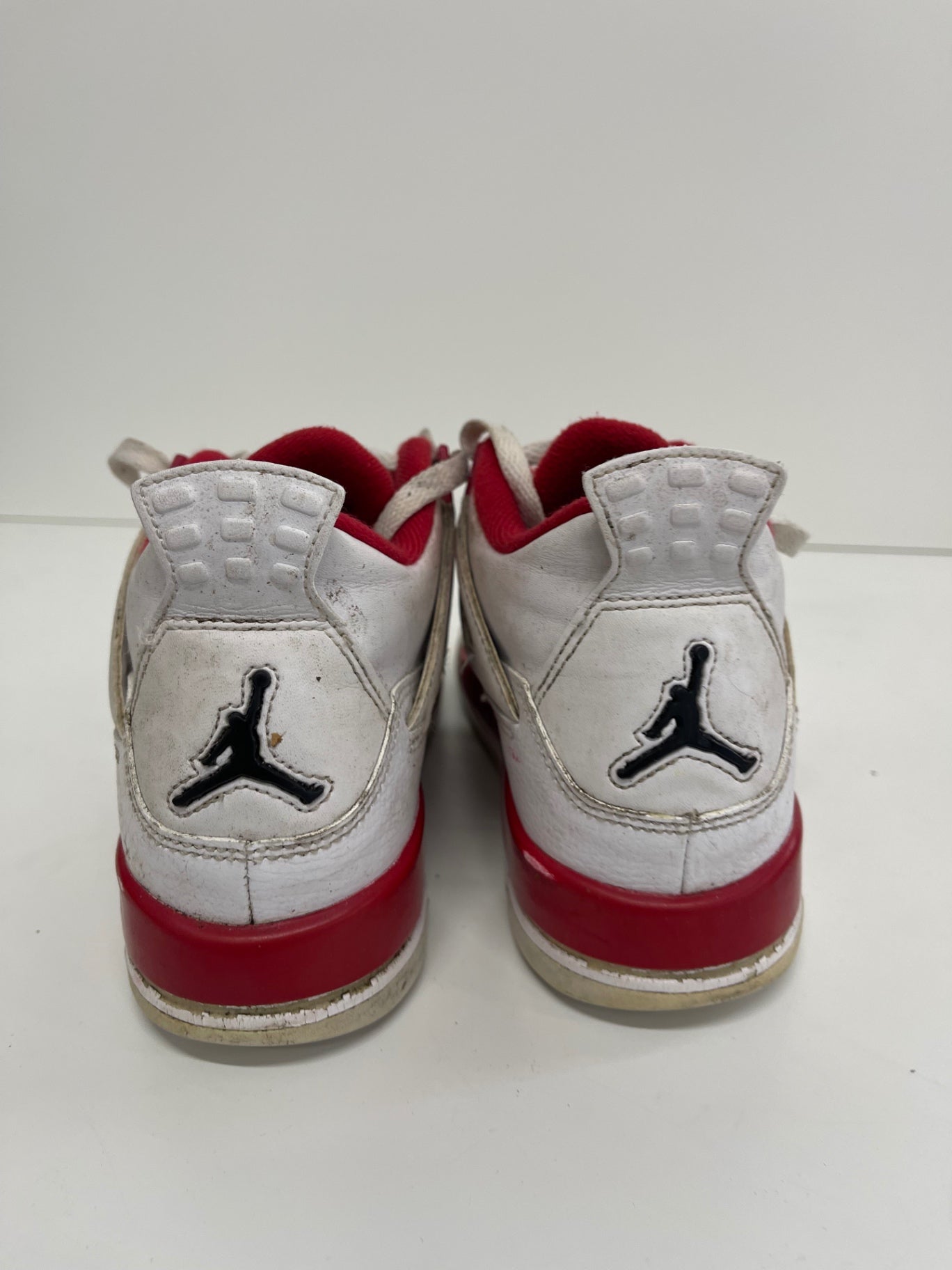 Fabulous Nike Air Jordan 4 ‘alternative 89’ Sneakers Uk6 Red and White JP001