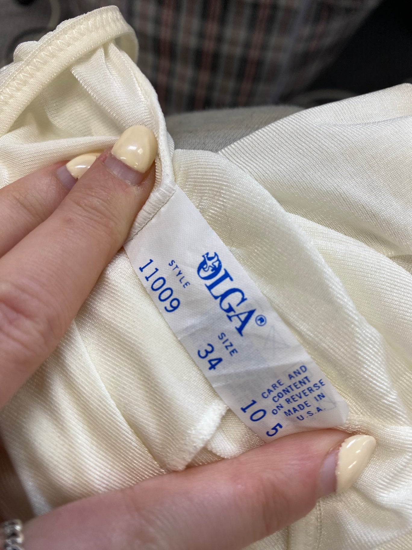 Fabulous Olga Bodysuit Uk 6 Cream stretch shaping AT577