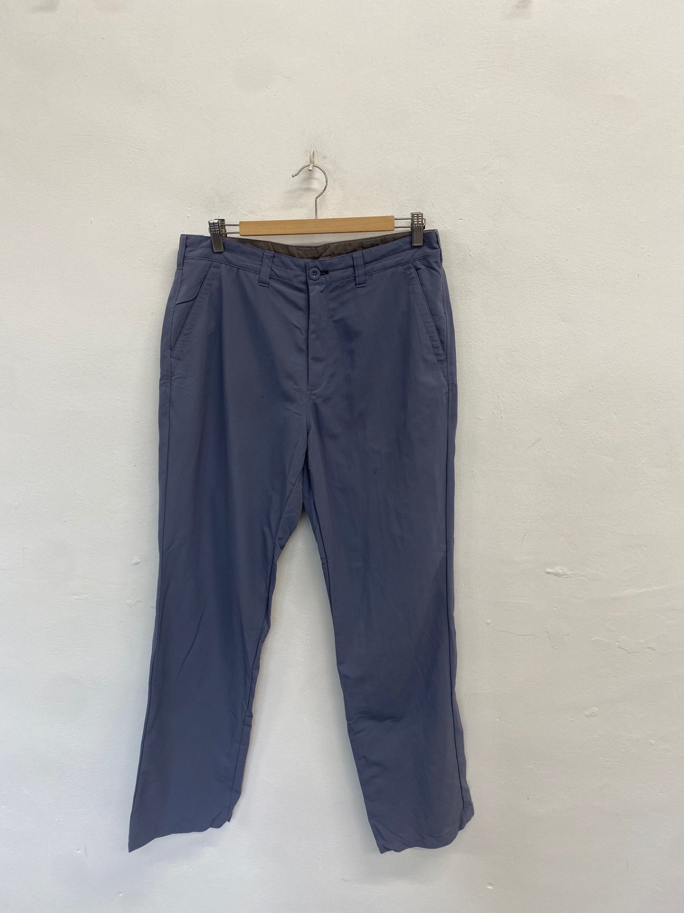 Fabulous Mens active Rohan Chinos W34" Grey Blue SS578