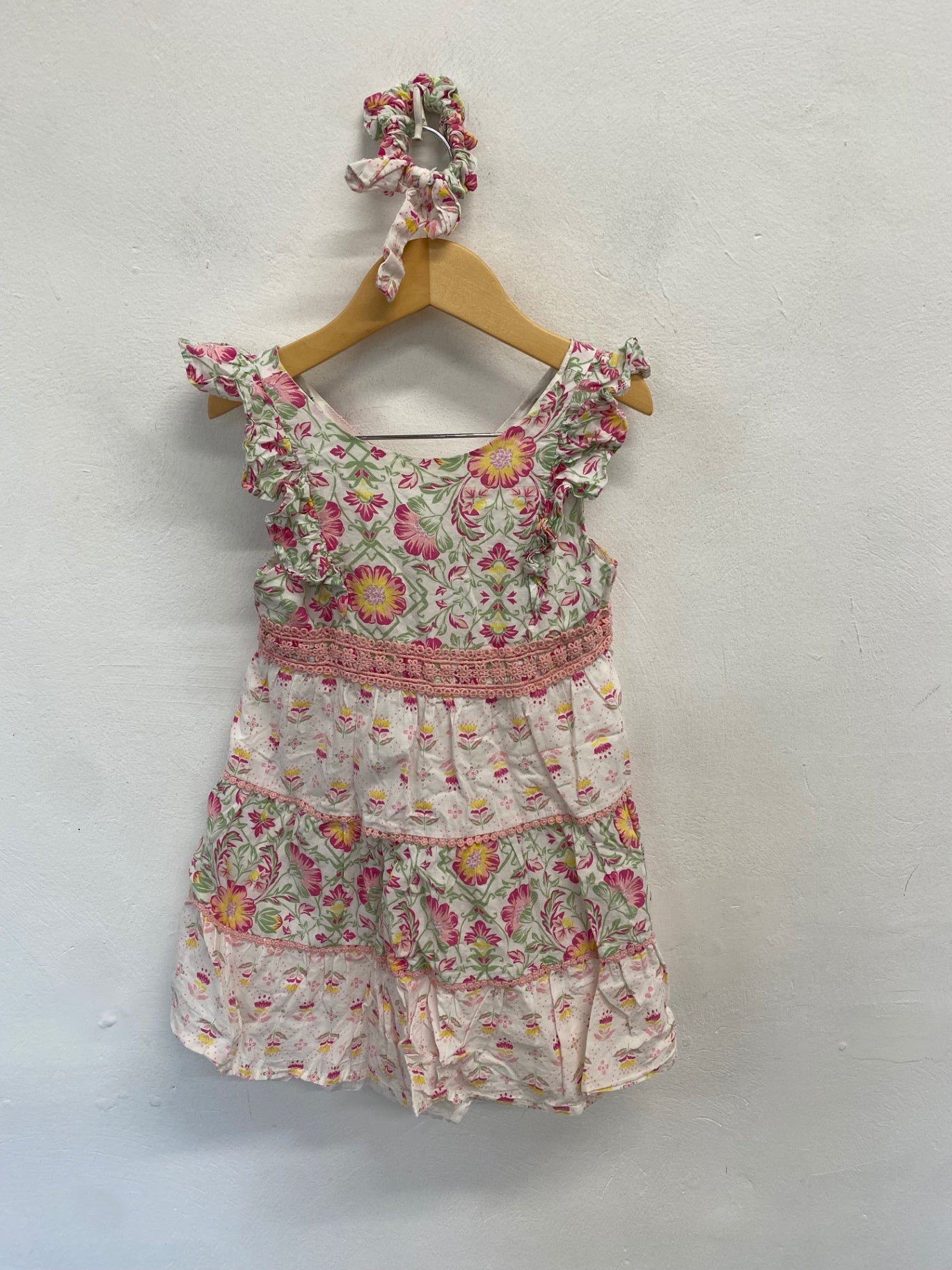 Fabulous The prairie by Rachel ashwell Girls dresses 4-5yrs Pink Floral Print AT577