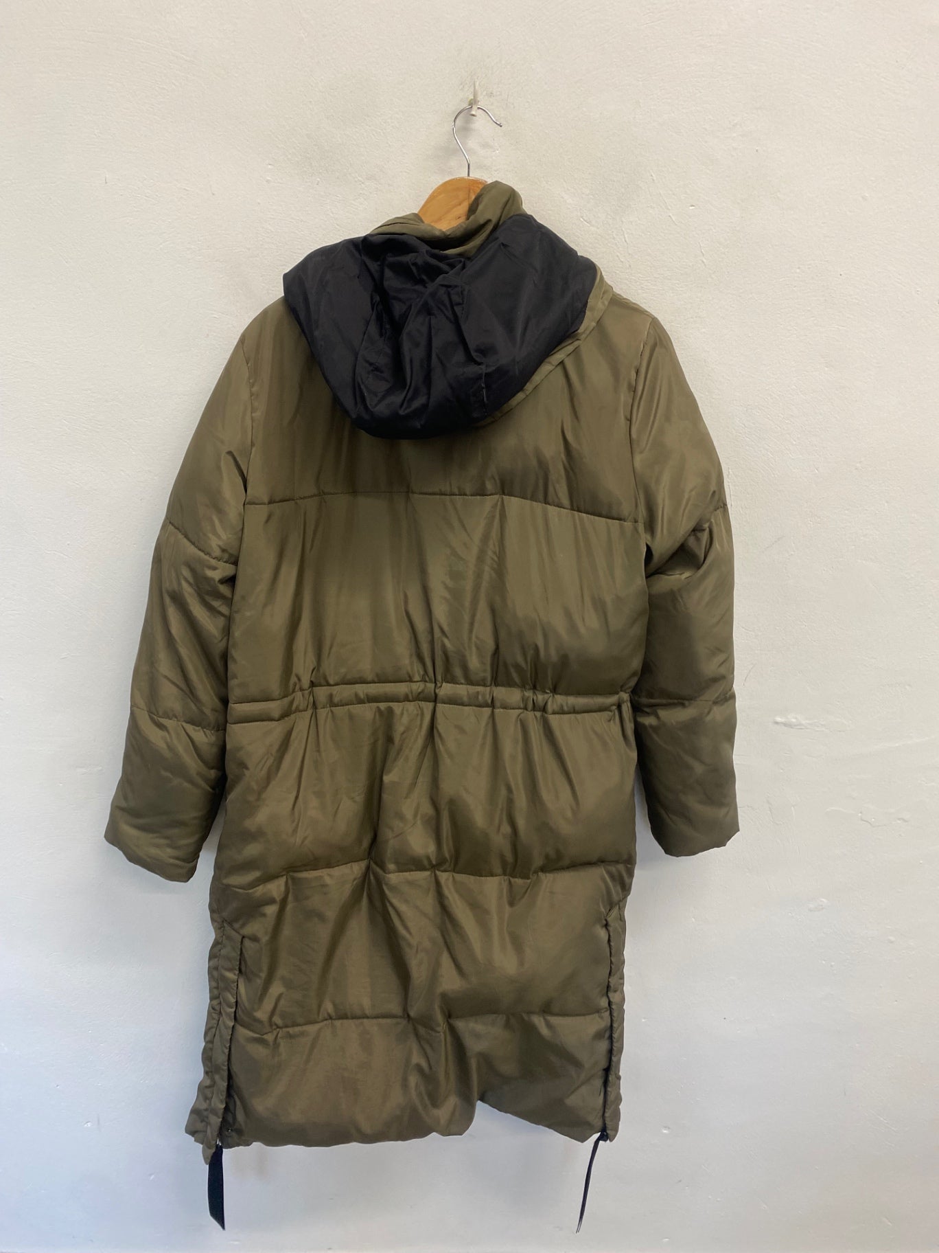 Fabulous Second Female Puffer Jacket UK 8 Khaki NB563