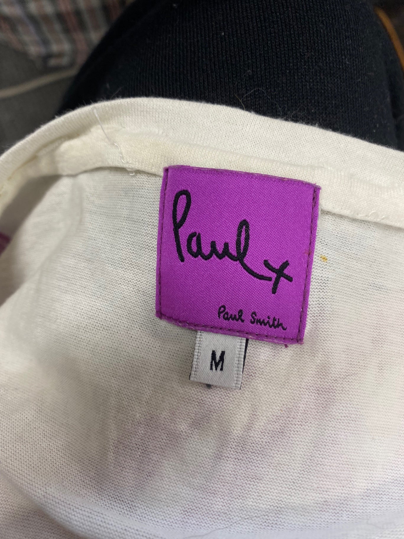 Fabulous Paul Smith corset print Vest Uk 10 Cream purple SD553