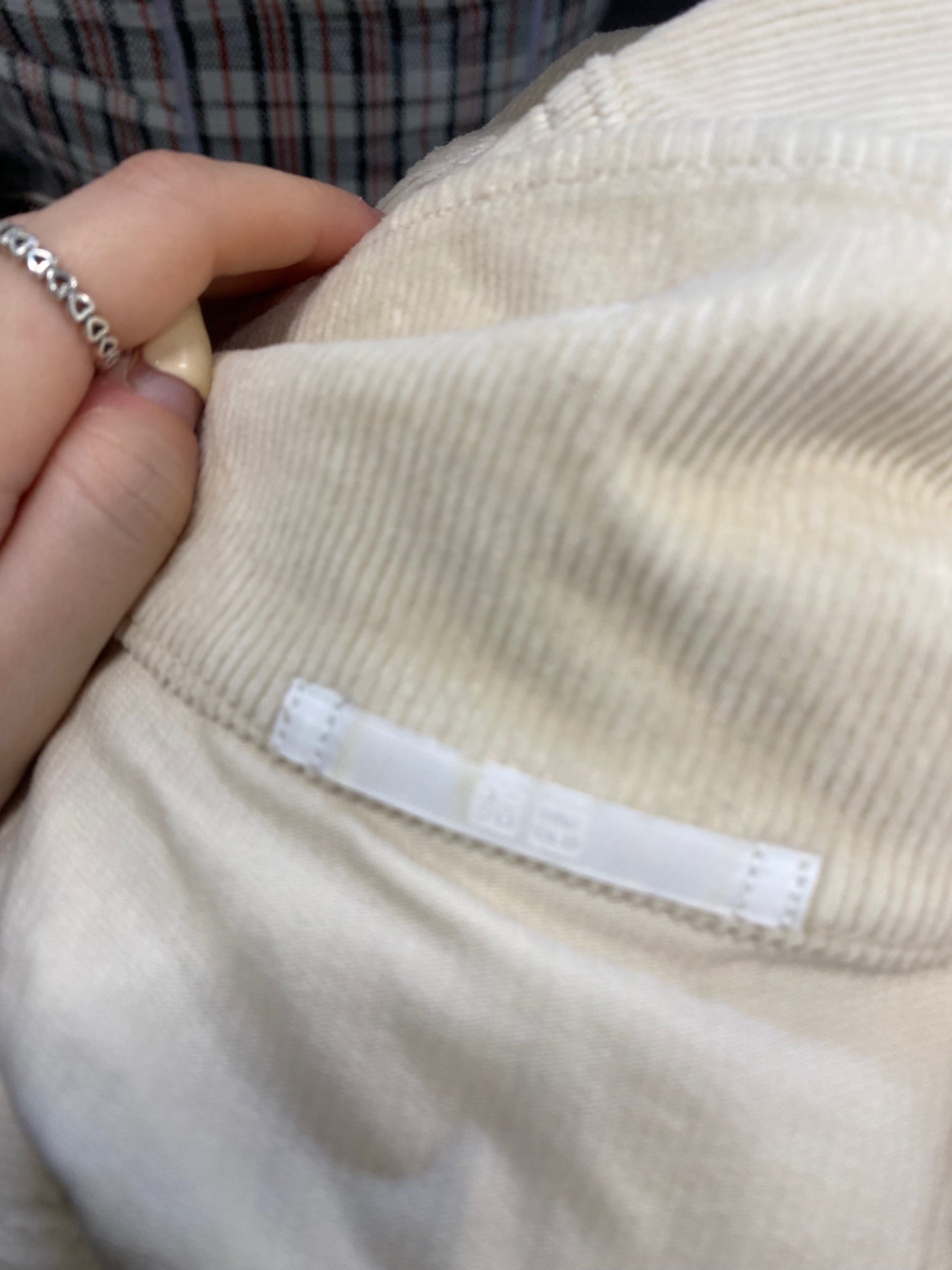 Fabulous Uniqlo Jacket Uk 10 Beige corduroy KL579