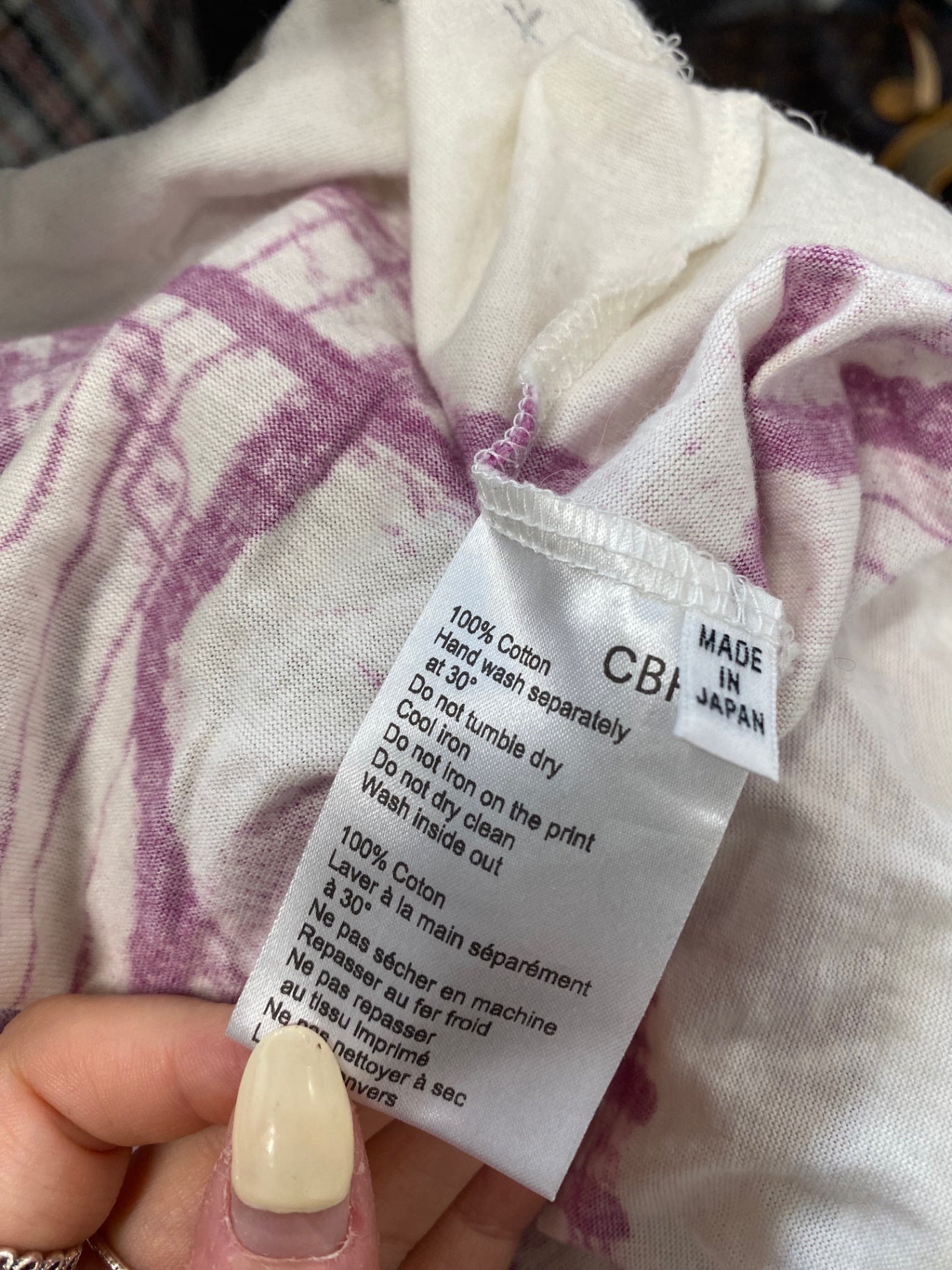 Fabulous Paul Smith corset print Vest Uk 10 Cream purple SD553