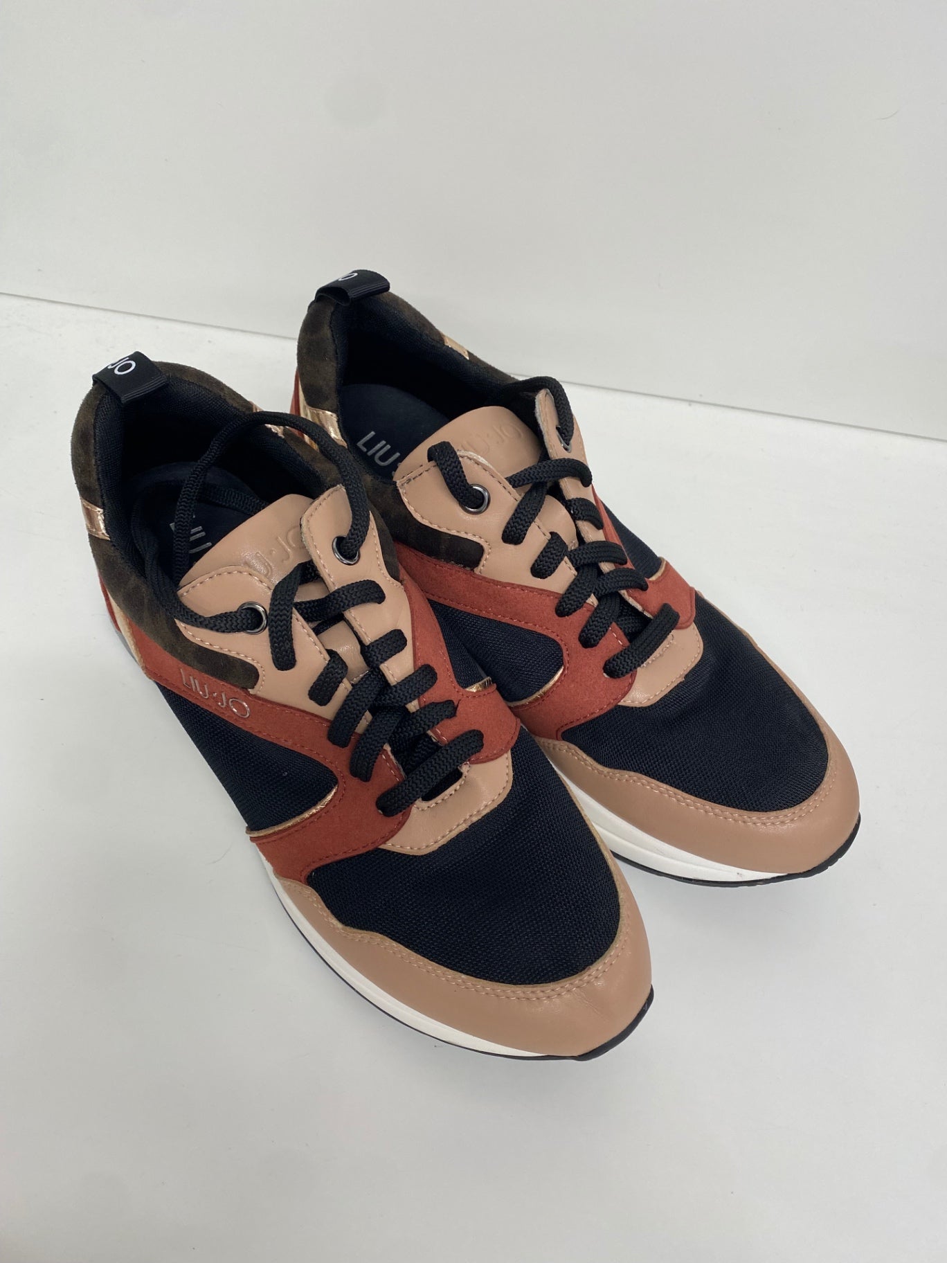 Fabulous LIU·JO Milano Trainers UK 5 Brown black NR580