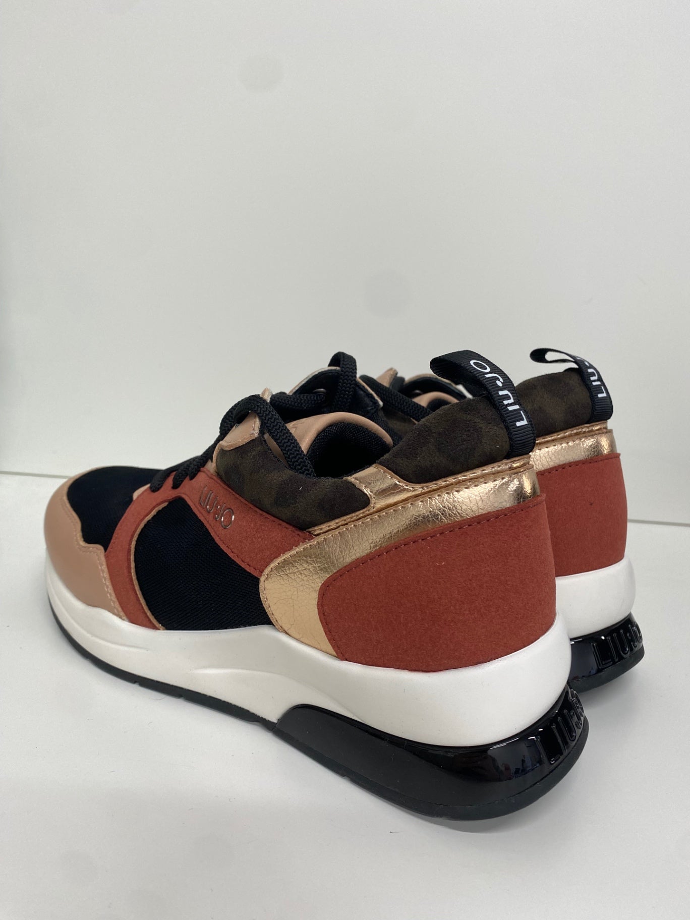 Fabulous LIU·JO Milano Trainers UK 5 Brown black NR580