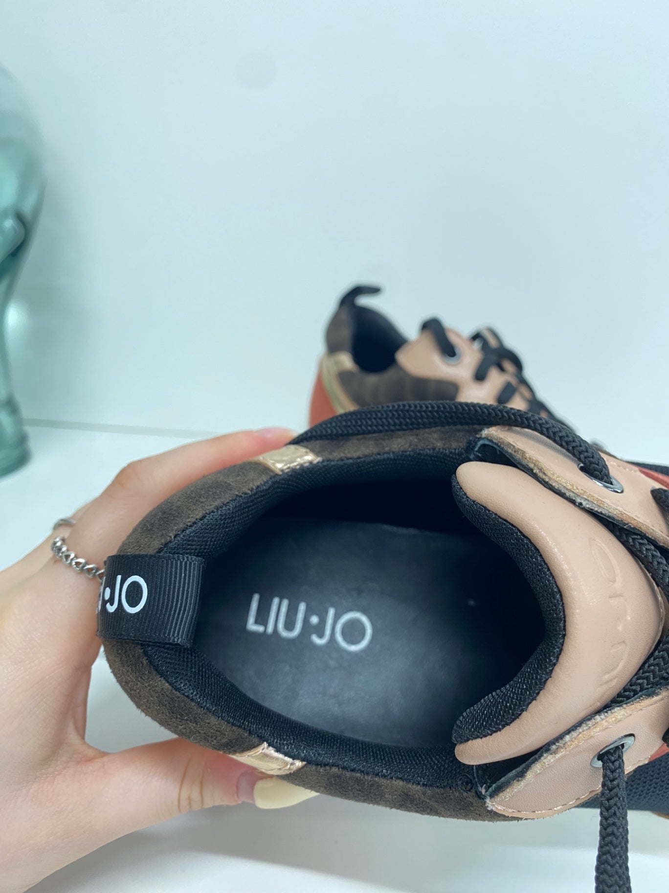 Fabulous LIU·JO Milano Trainers UK 5 Brown black NR580