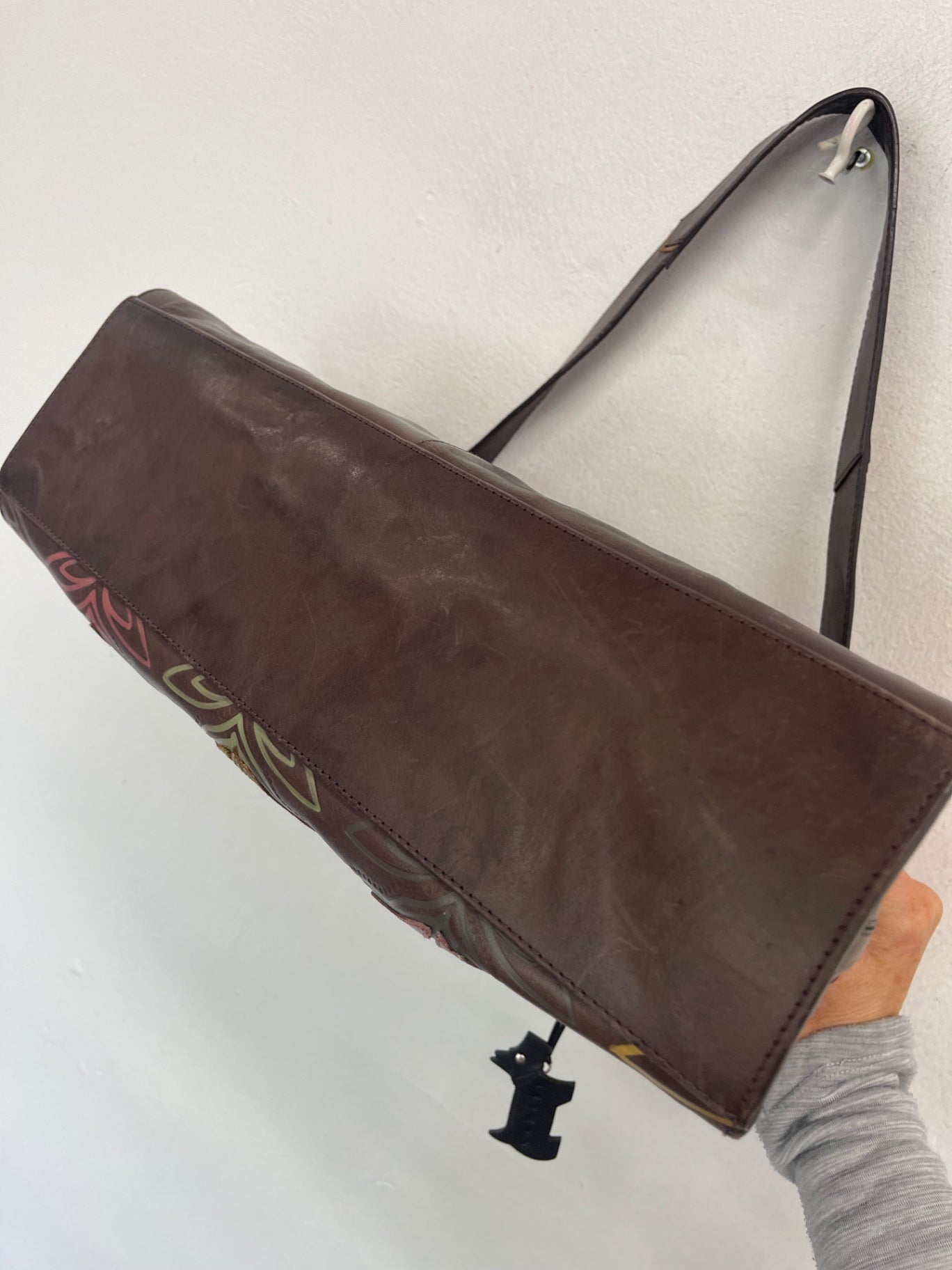 Fabulous Rare Radley Signature textured leather Handbag JC582