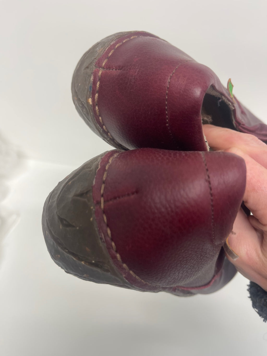 Fabulous El Naturalista Yggdrasil super fit leather Sneakers Uk7 Burgundy