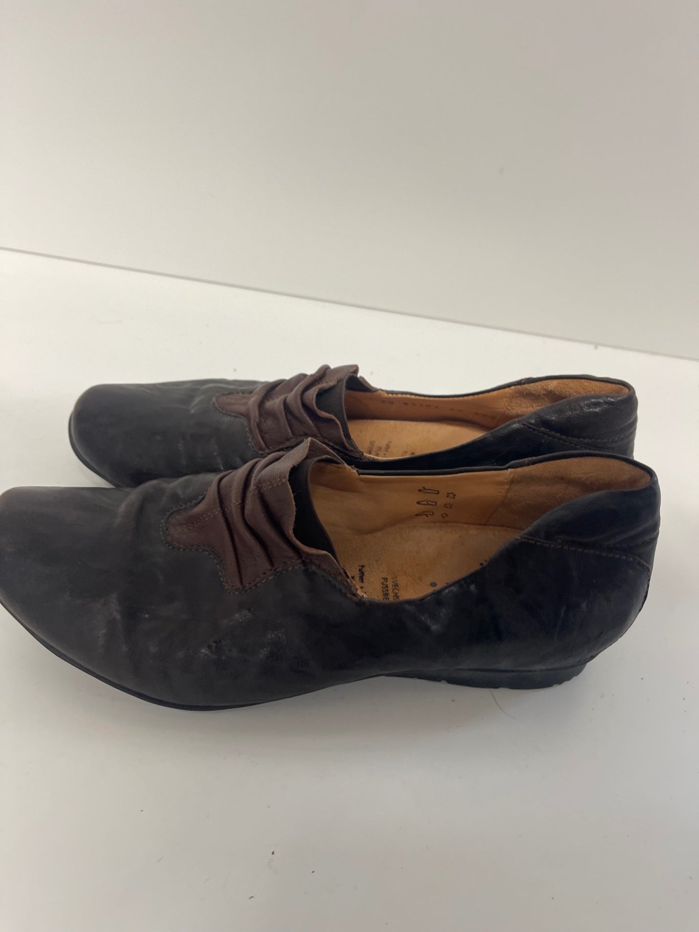 Fabulous Think Loafers UK6.5 Brown western JC582