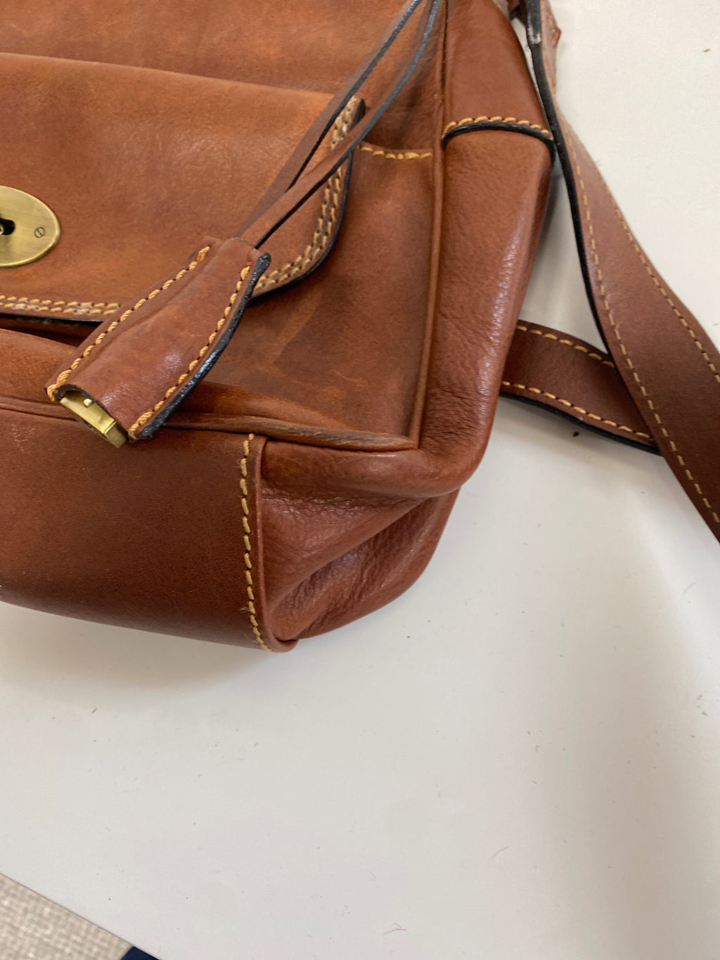 Fabulous Gianni Conti Shoulder Bag Brown Boho chic JC582