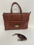 Fabulous Gianni Conti Grab bag veg tanned Handbag Brown JC582