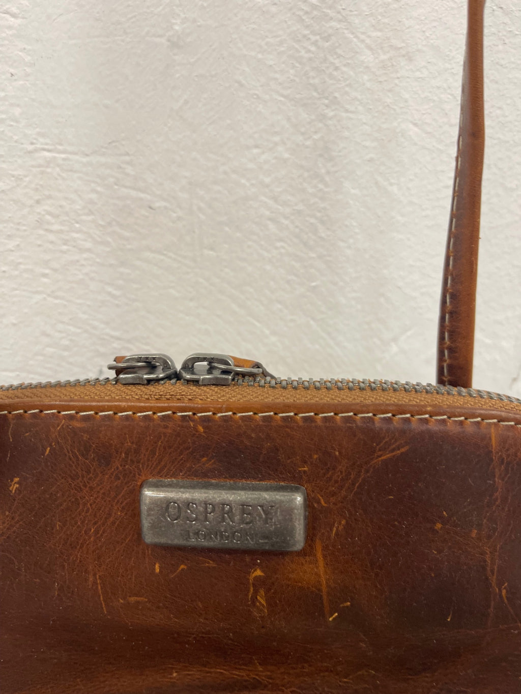 Fabulous vintage OSPREY LONDON Shoulder Bag Mini Brown JC582