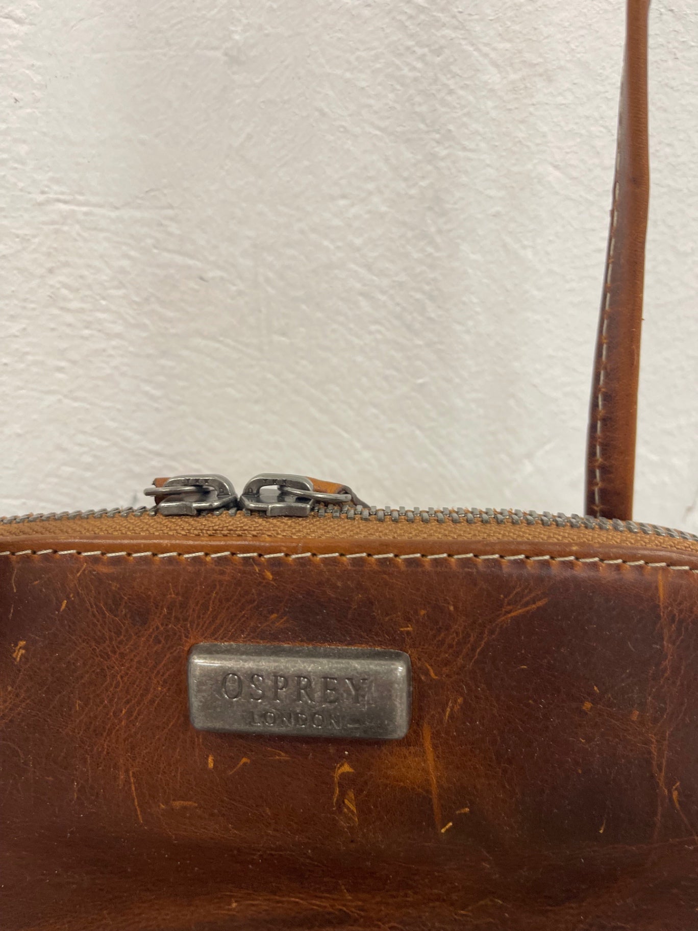 Fabulous vintage OSPREY LONDON Shoulder Bag Mini Brown JC582
