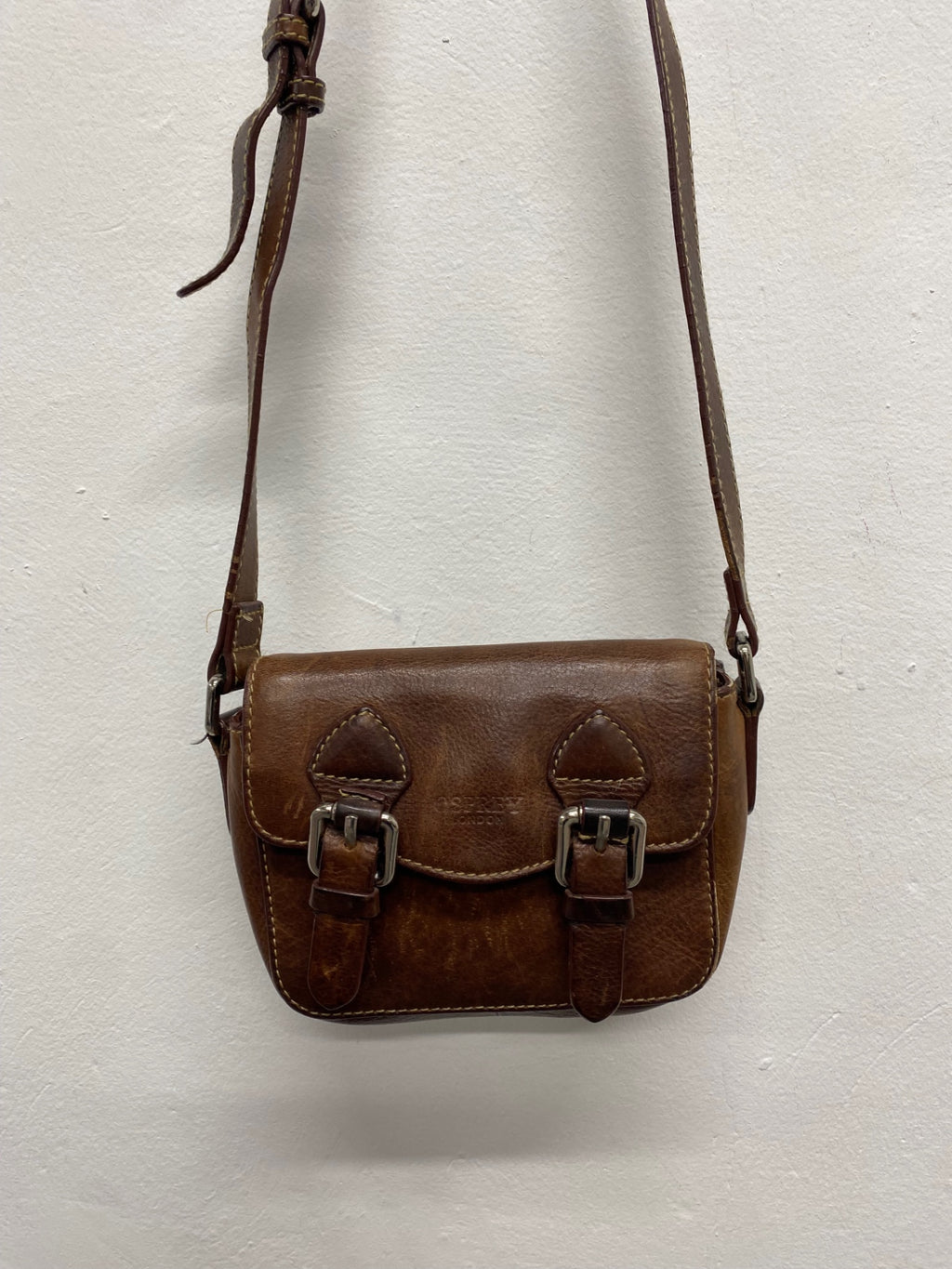 Fabulous Osprey mini boho Crossbody Bag Brown JC582