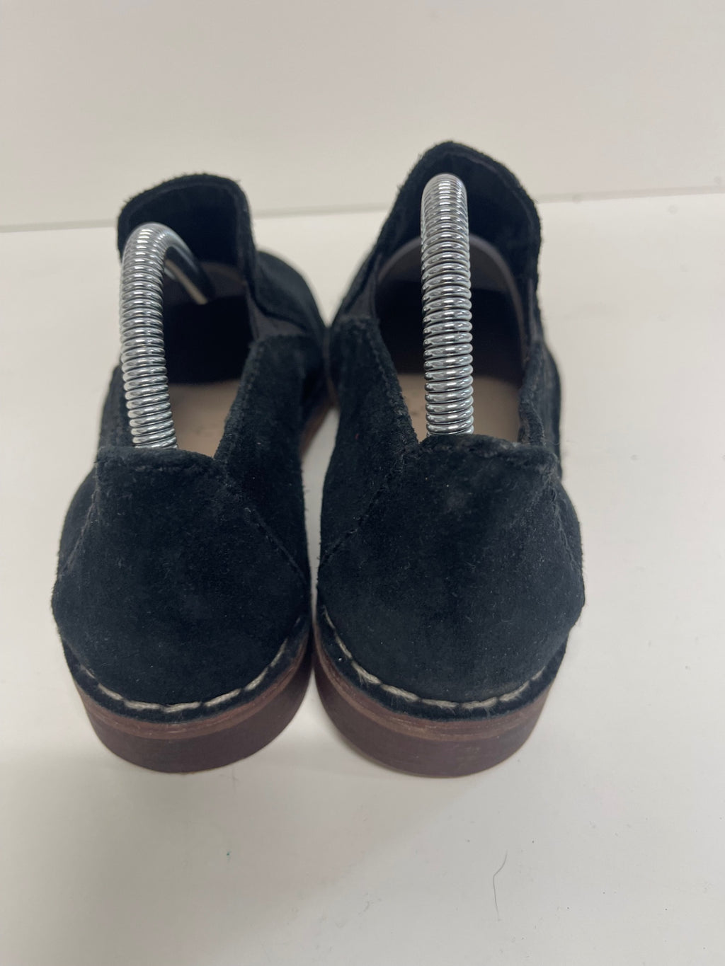 Fabulous Clarks Somerset Cabernet Loafers Uk7 Black Suede JC582