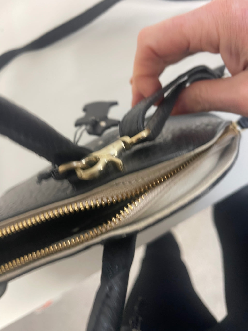 Fabulous Radley Kennington medium domed Handbag Black JC582
