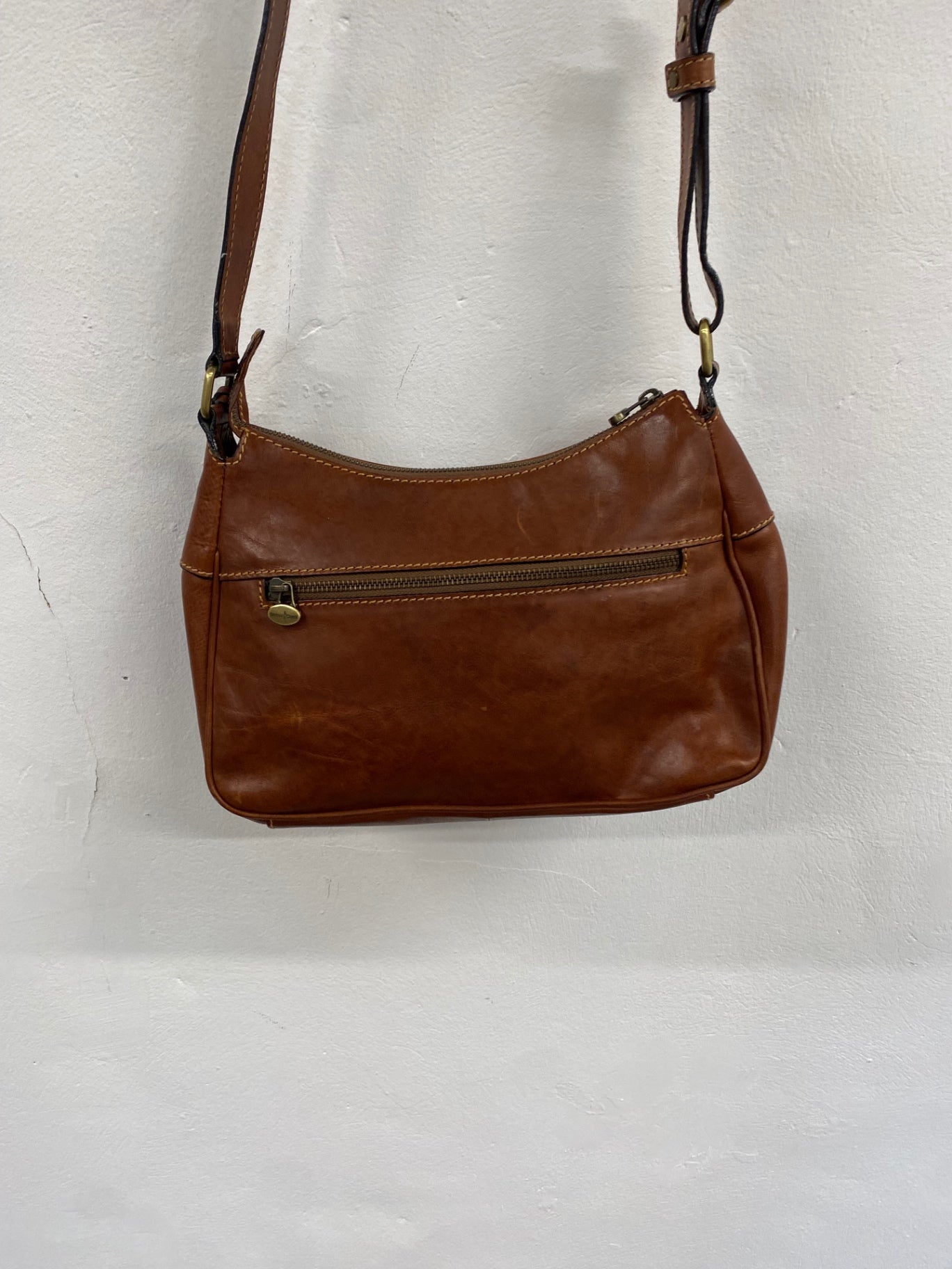 Fabulous Gianni Conti Shoulder Bag Brown Boho chic JC582