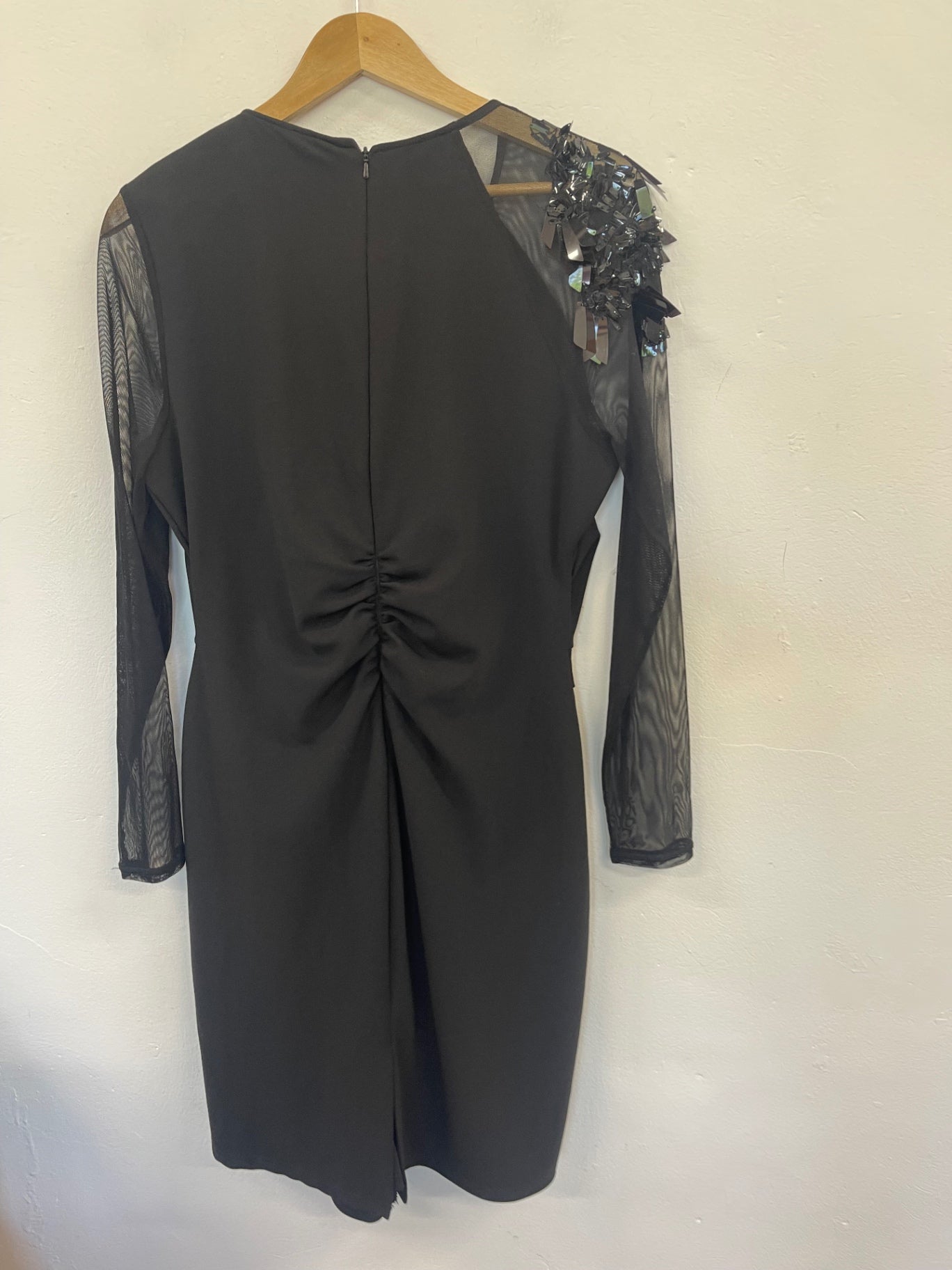 Fabulous Coast Toreville cocktail Dress UK18 Black DF583