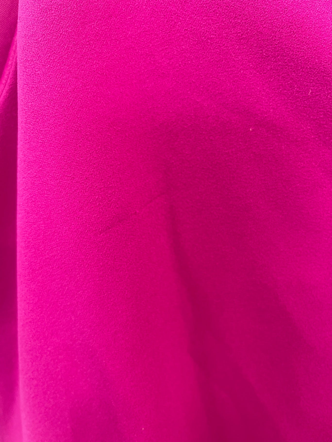 Fabulous Bell Badgley Mischka asymmetrical party Dress Uk18 Fuchsia DF583