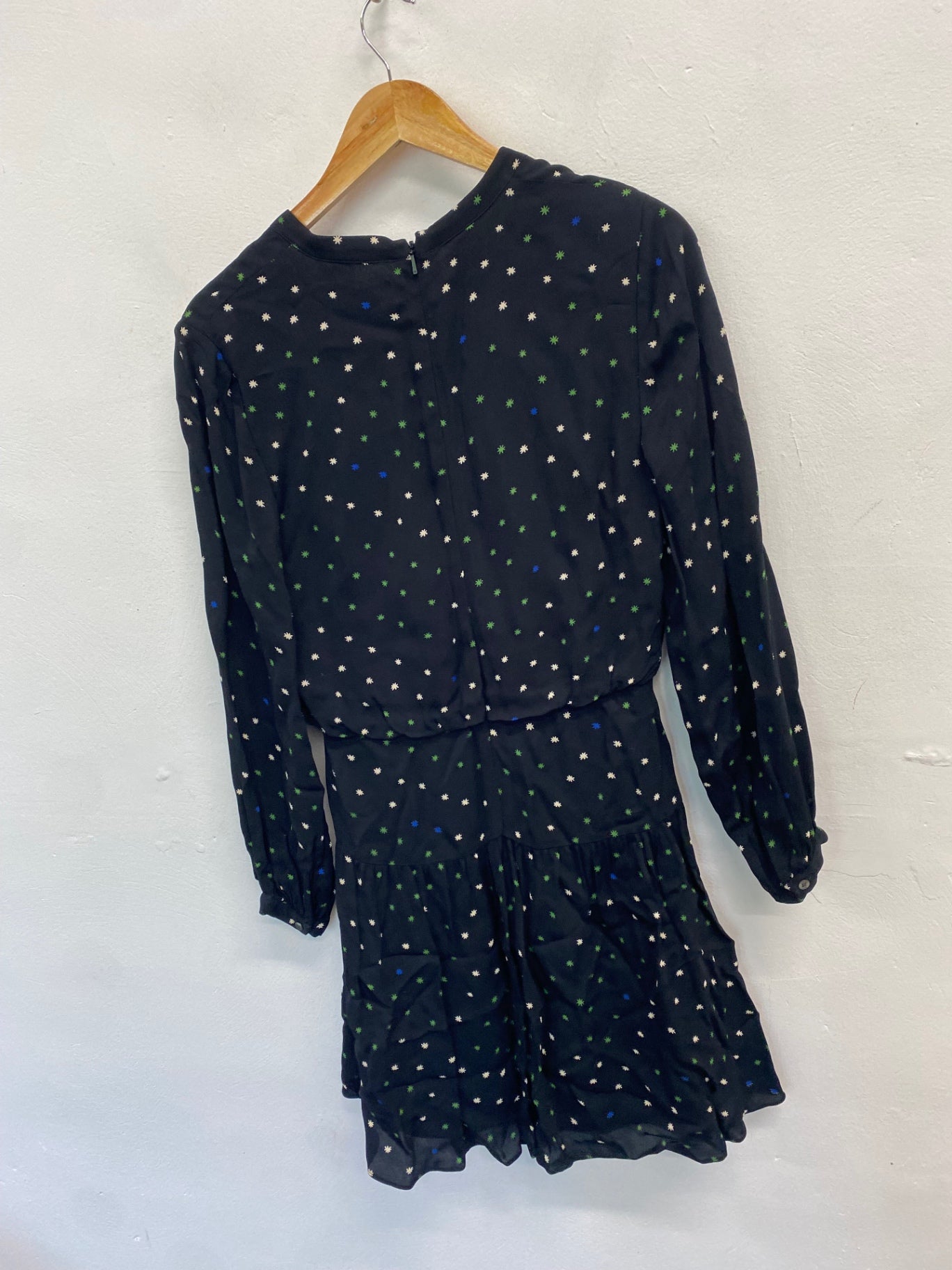 Fabulous Whistles Millie Star Dress Uk8 Black SN585