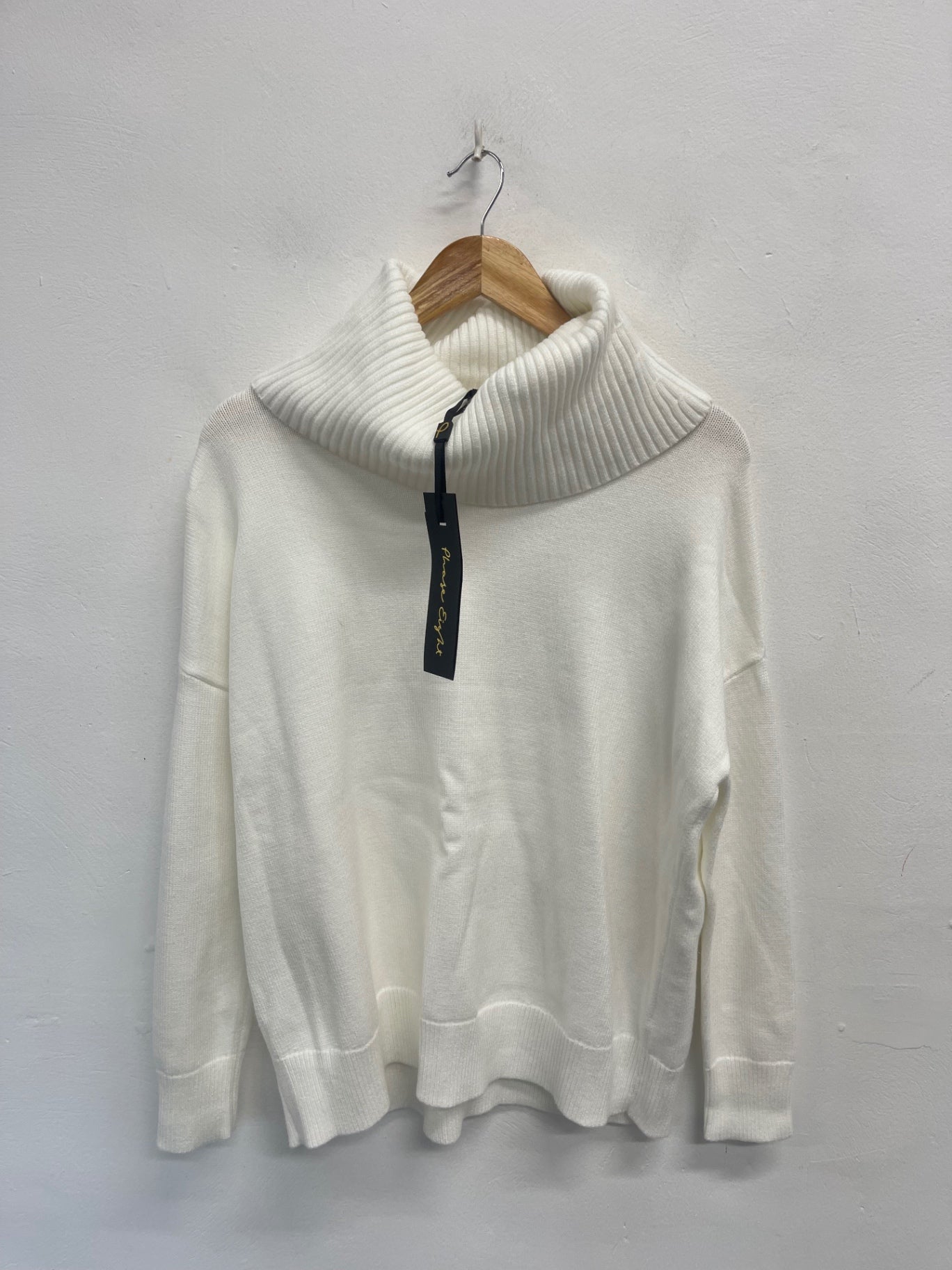 Fabulous Phase Eight Etti Cream knit Sweater UKS Cream pS586