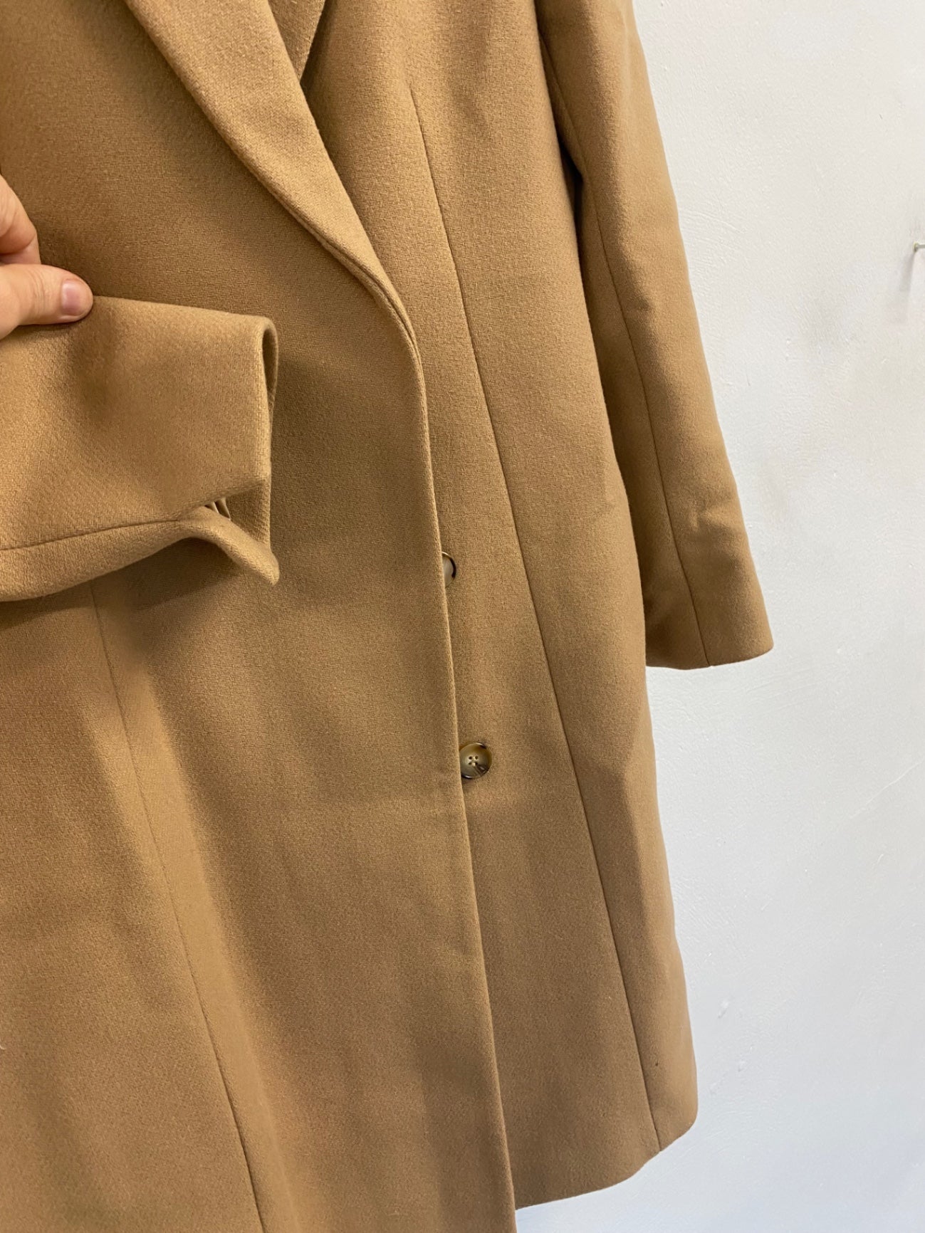 Classic REISS Evie Overcoat UK14 Camel PS586